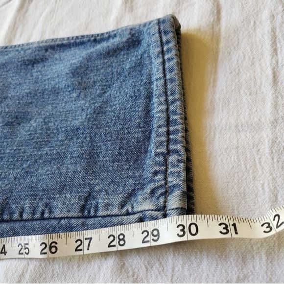 Vintage Lands' End Flannel Lined Sz 36 x 30 Warm Winter Pocketed Jea Size US 36 / EU 52 - 9 Thumbnail