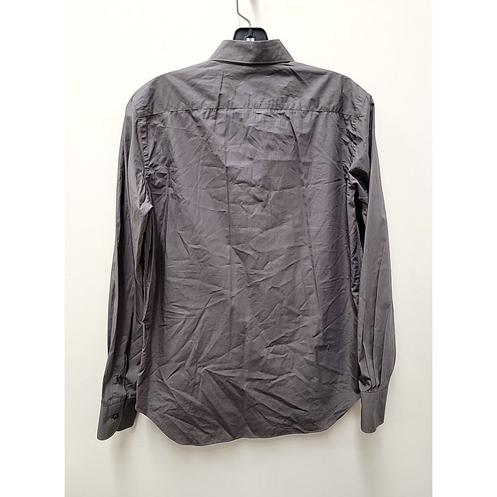 Loro Piana Loro Piana Button Down Shirt 100% Cotton Mens 42 Gray Made In Italy Shirt Mens 42 Gray Loro Piana Size US XL / EU 56 / 4 - 6 Thumbnail