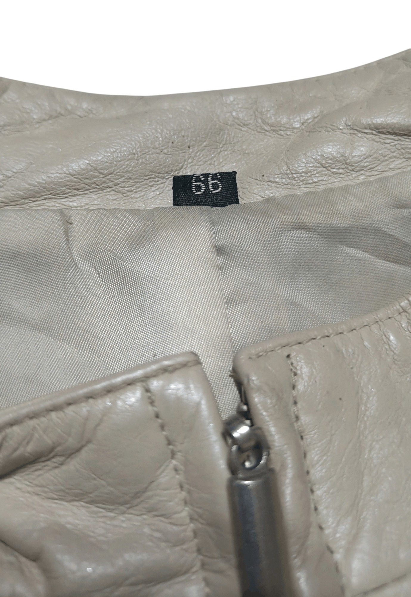 Vintage Vintage Y2K Women's Casual Biker Sheepskin Leather Jacket Size M / US 6-8 / IT 42-44 - 8 Thumbnail