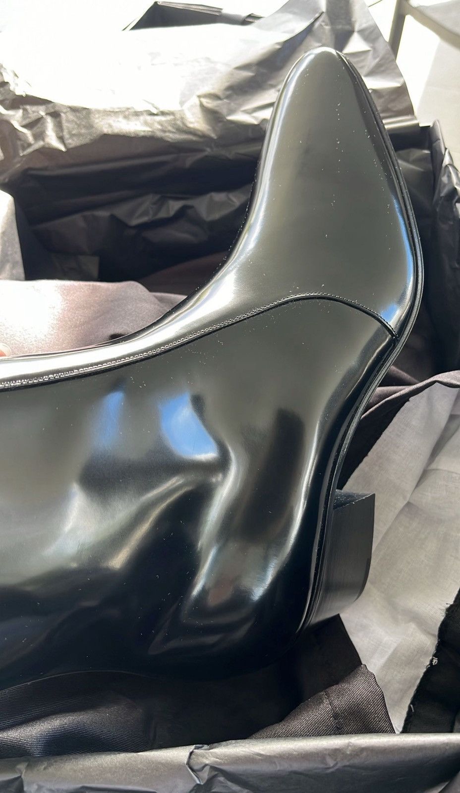 Saint Laurent Paris Vassili chelsea booties in smooth leather Size US 11 / IT 41 - 4 Thumbnail