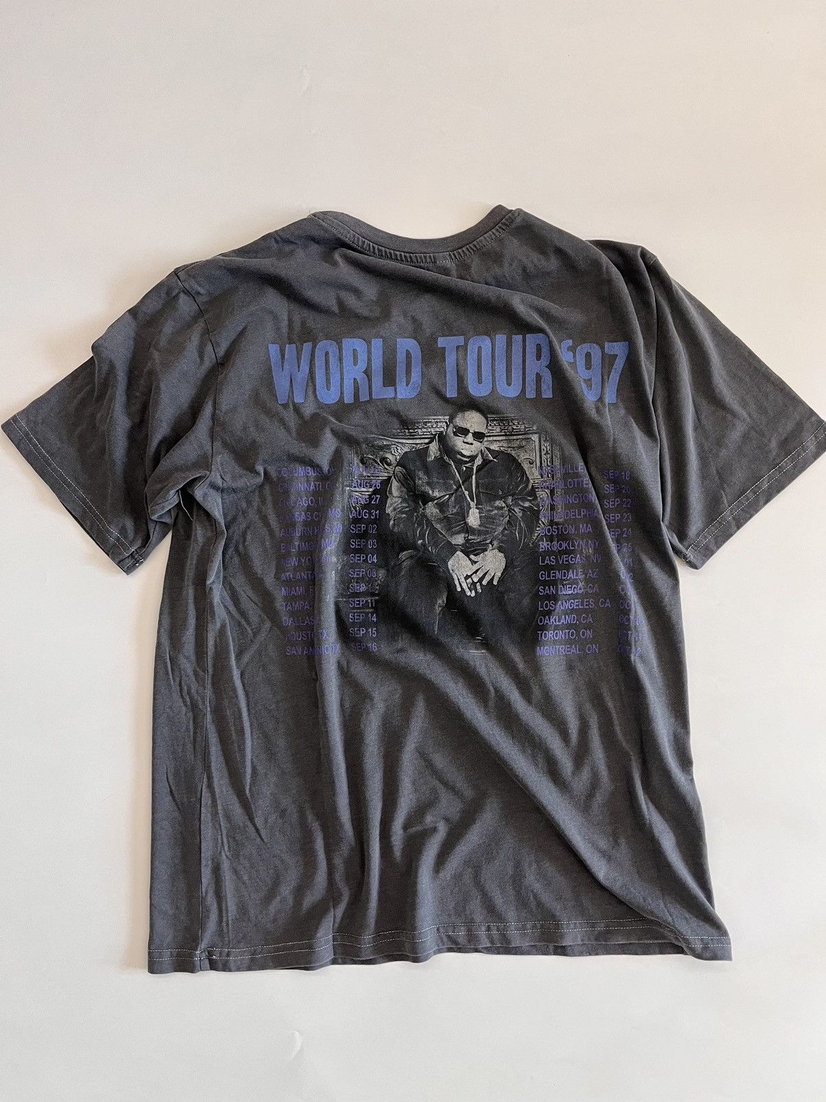 Other Vintage Style Notorious B.I.G. Tee - “King of Brooklyn” Size US S / EU 44-46 / 1 - 4 Thumbnail