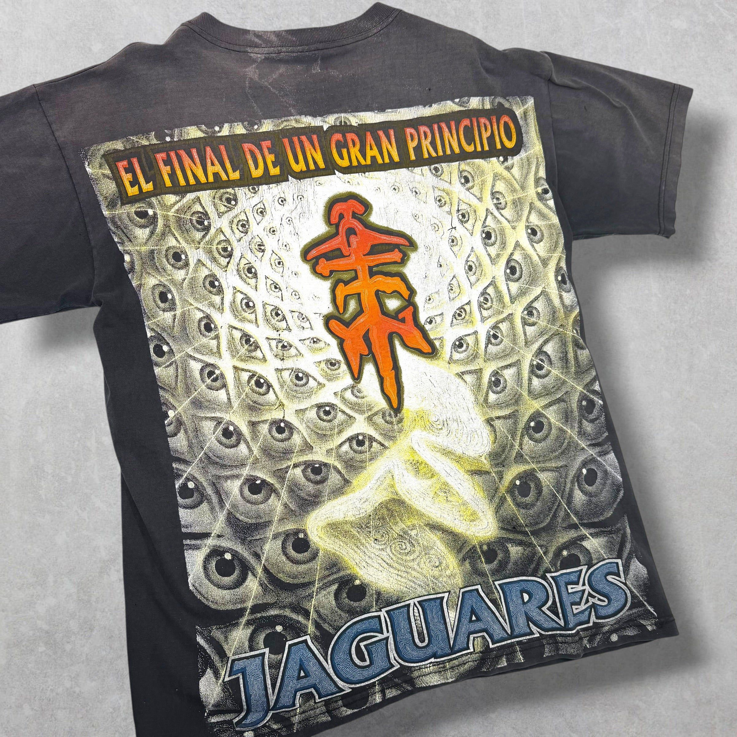 Vintage Vintage 90's Peyote Jaguares Eye Tee XL Size US XL / EU 56 / 4 - 4 Thumbnail