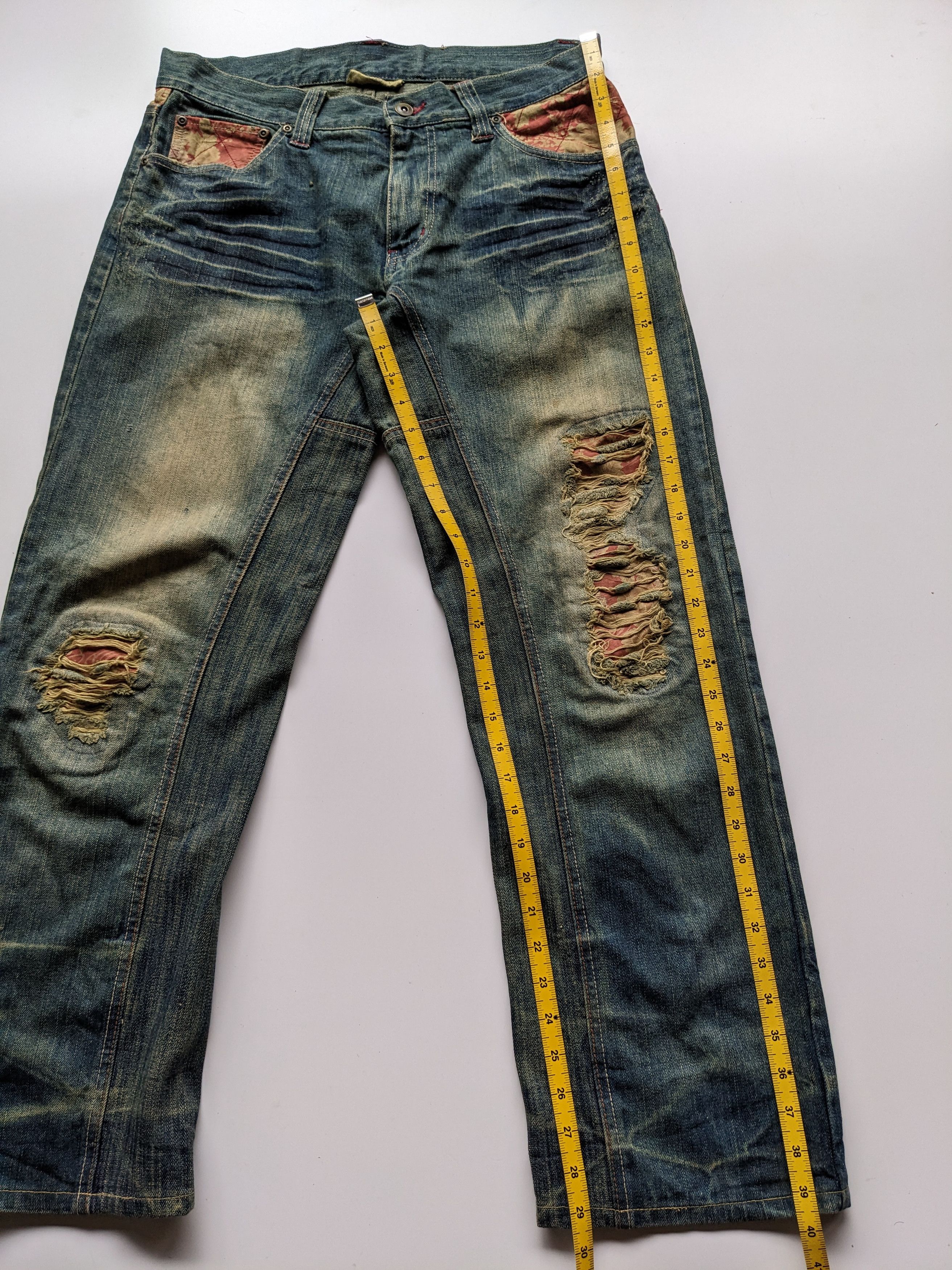 If Six Was Nine × Le Grande Bleu (L.G.B.) GUMU International japanese floral patchwork Size US 33 - 11 Thumbnail