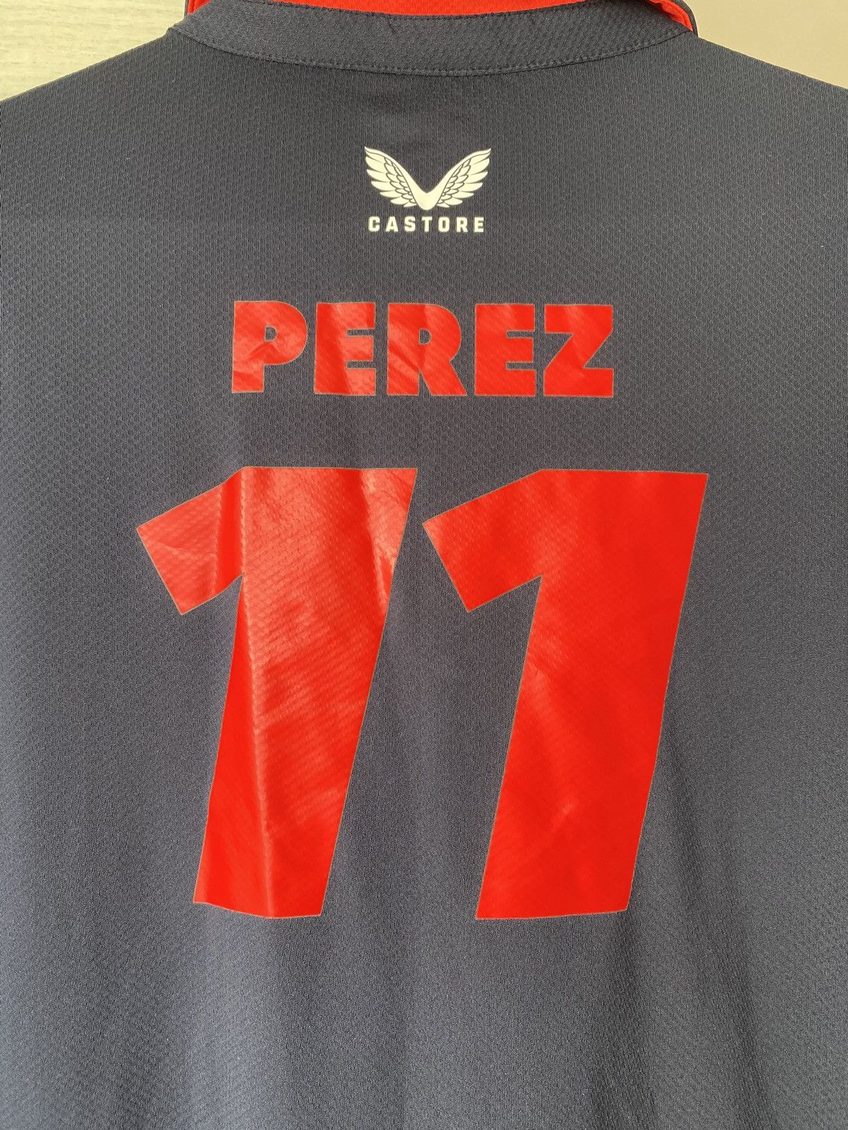 Castore Red Bull Racing Perez 11 Castore Polo Shirt Navy M Size US M / EU 48-50 / 2 - 4 Thumbnail