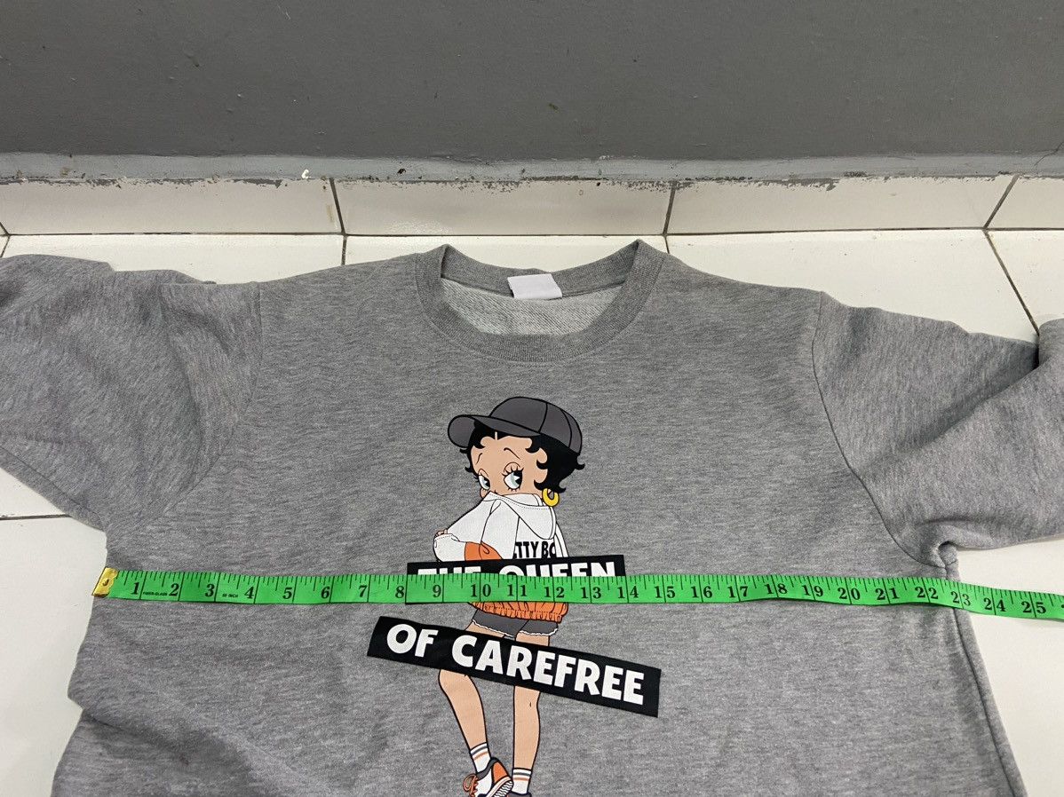 Cartoon Network BETTY BOOP THE QUEEN OF CAREFREE SWEATSHIRT Size L / US 10 / IT 46 - 10 Thumbnail