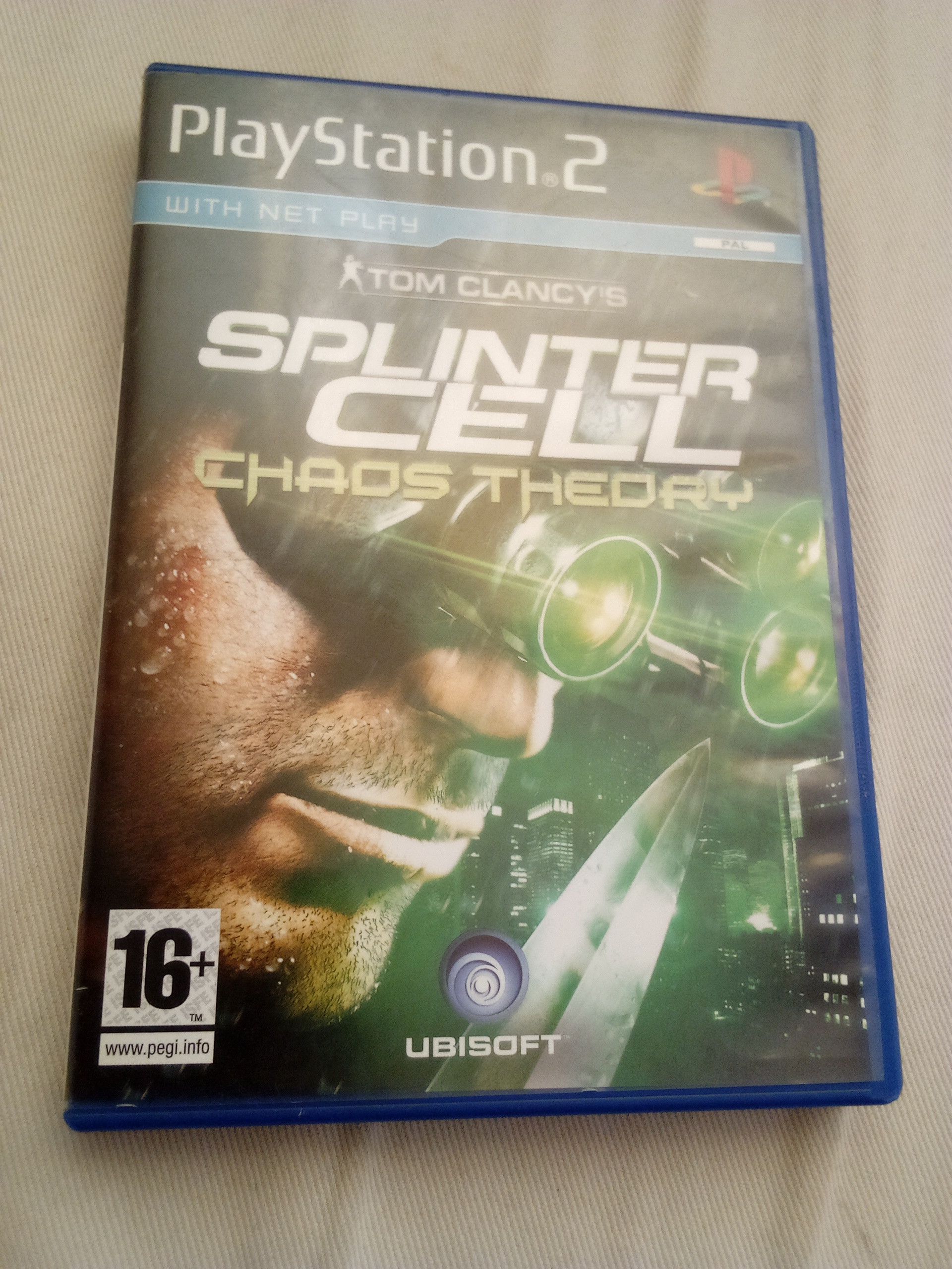 Japanese Brand × Playstation × Sony PS2 'Splinter Cell: Chaos Theory' Original Playstation2 Game Size ONE SIZE - 1 Thumbnail