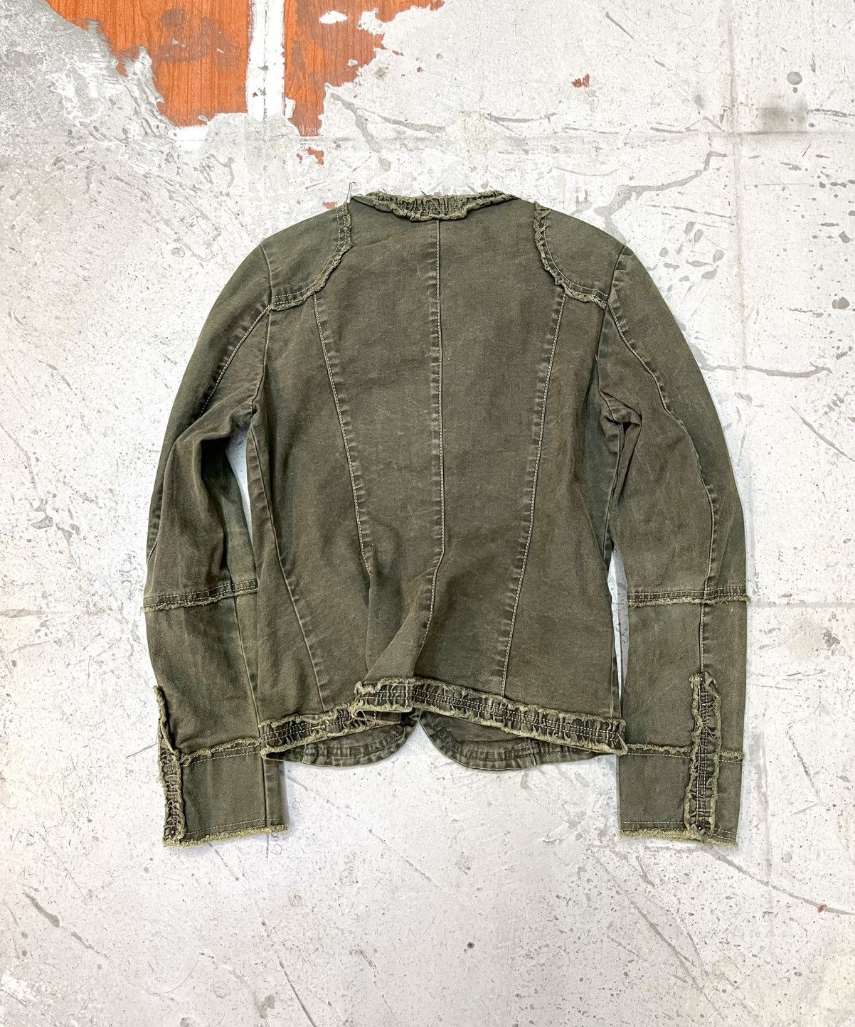 Designer × Japanese Brand 2YK ERNEST JAPAN- Vkei Patchwork Jacket Size US M / EU 48-50 / 2 - 2 Thumbnail