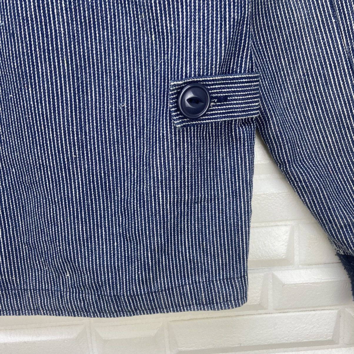 Japanese Brand Etbx Work Clothing Living & Dead Eldorado Hickory Stripe Size US S / EU 44-46 / 1 - 13 Thumbnail