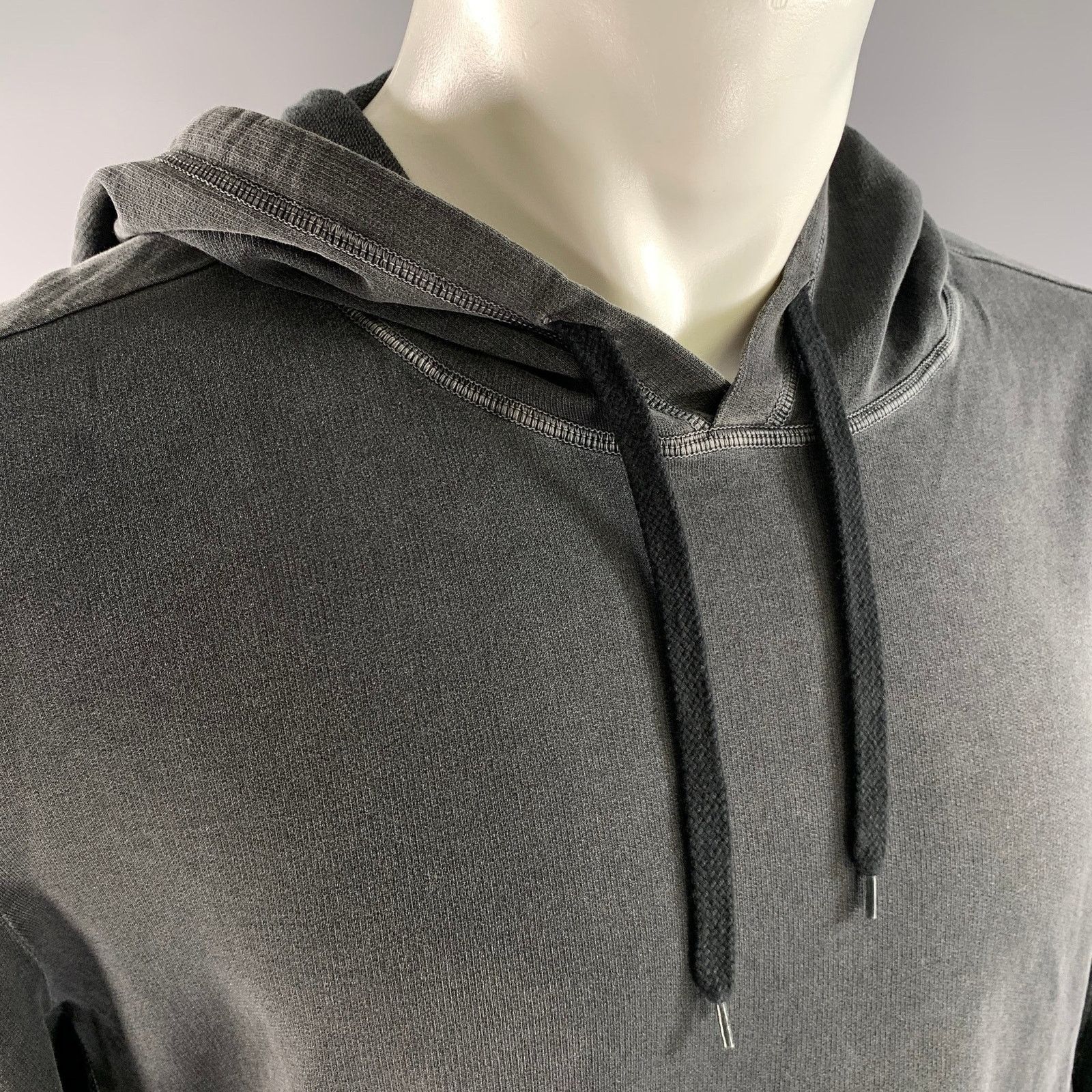 Acronym ACRONYM Size XL Grey Wash Cotton Hooded Sweatshirt Size US XL / EU 56 / 4 - 4 Thumbnail