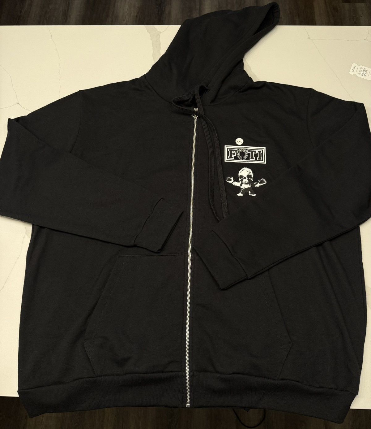 Chrome Hearts 🔥Chrome Hearts Black Foti Zip up Hoodie🔥 Size US XXL / EU 58 / 5 - 1 Thumbnail