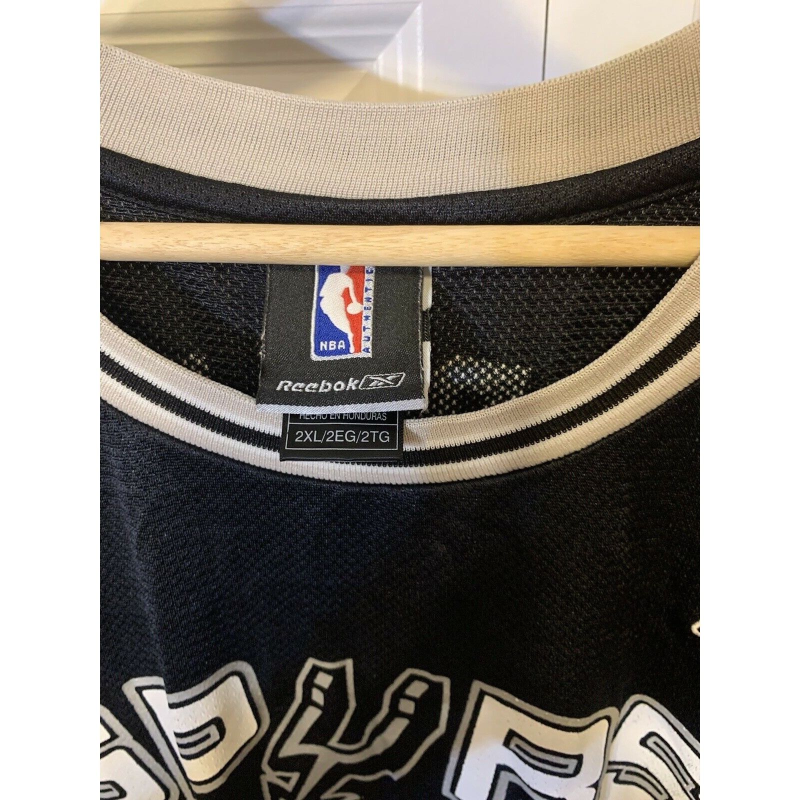 Reebok Reebok Tony Parker NBA Men’s Sz 2XL San Antonio Spurs Jersey Size US XXL / EU 58 / 5 - 2 Thumbnail