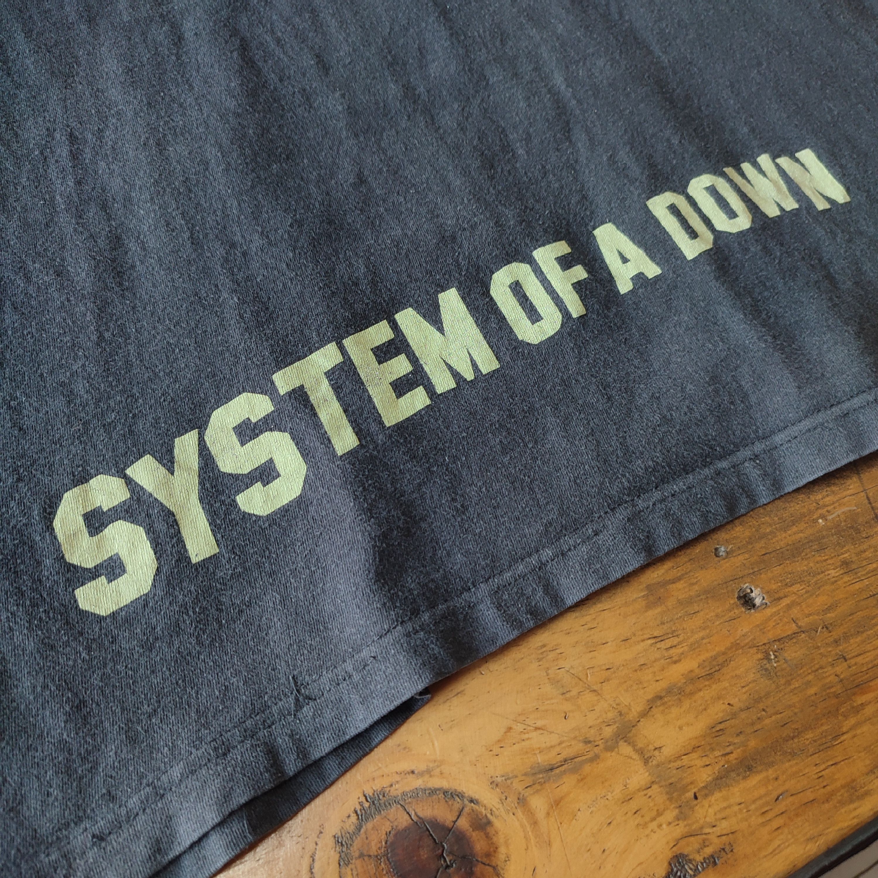 Band Tees × Vintage Vintage 2001 System Of A Down T-Shirt Size US L / EU 52-54 / 3 - 6 Thumbnail