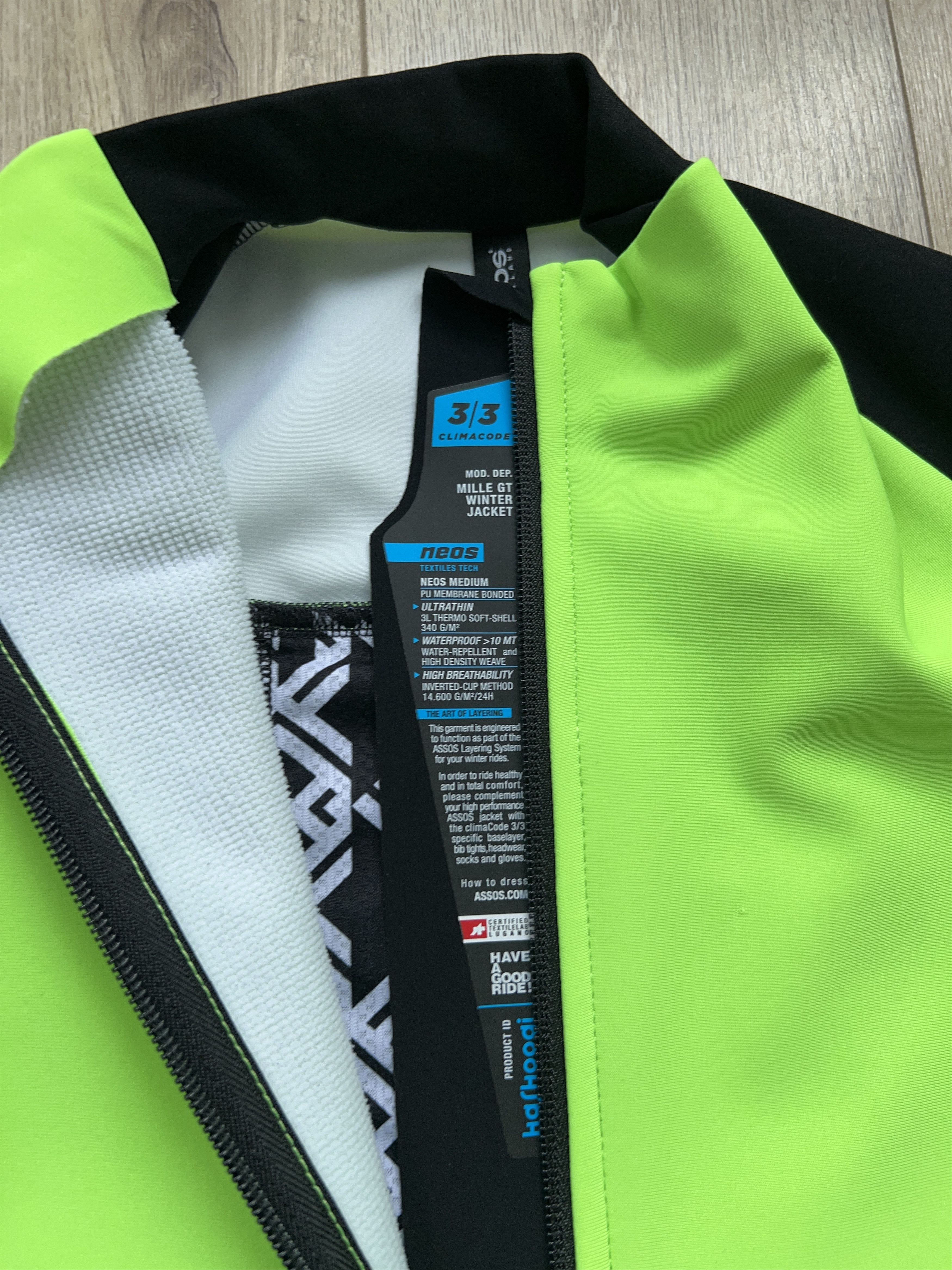Other Assos of Switzerland Mille GT Winter Jacket Cycling Bicycle Size US M / EU 48-50 / 2 - 10 Thumbnail