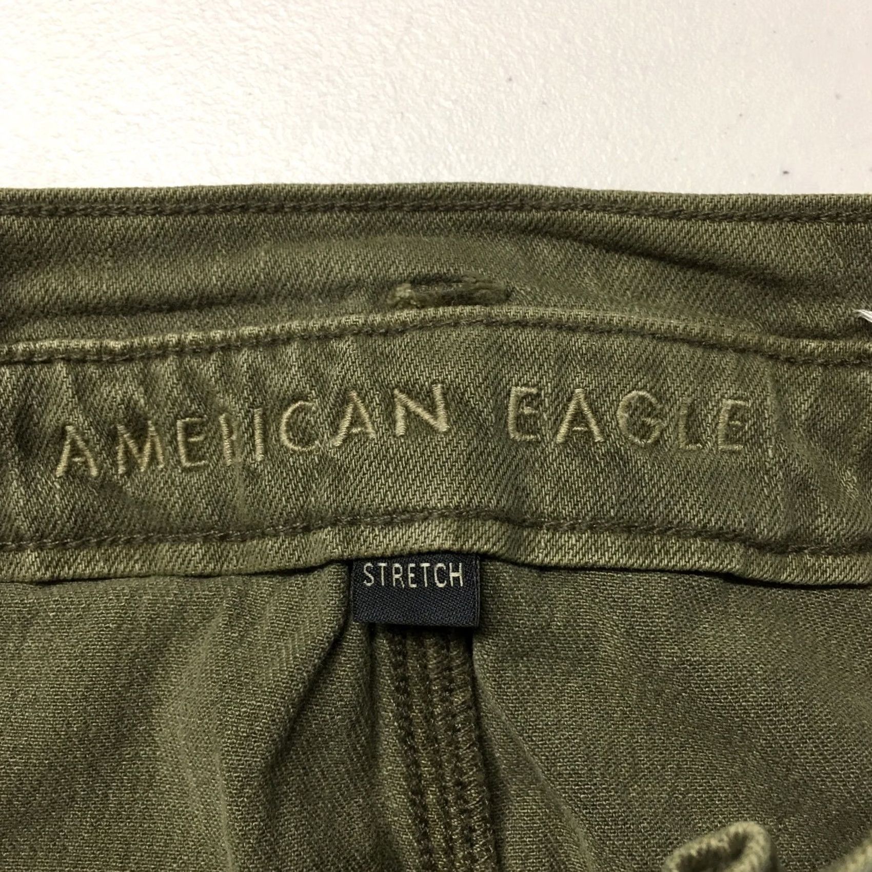 American Eagle Outfitters American Eagle Outfitters Skirt Womens 6 Green Stretch Mini Short Zip Fly Casual Everyday Ready to Wear-? Size 28" / US 6 / IT 42 - 7 Thumbnail