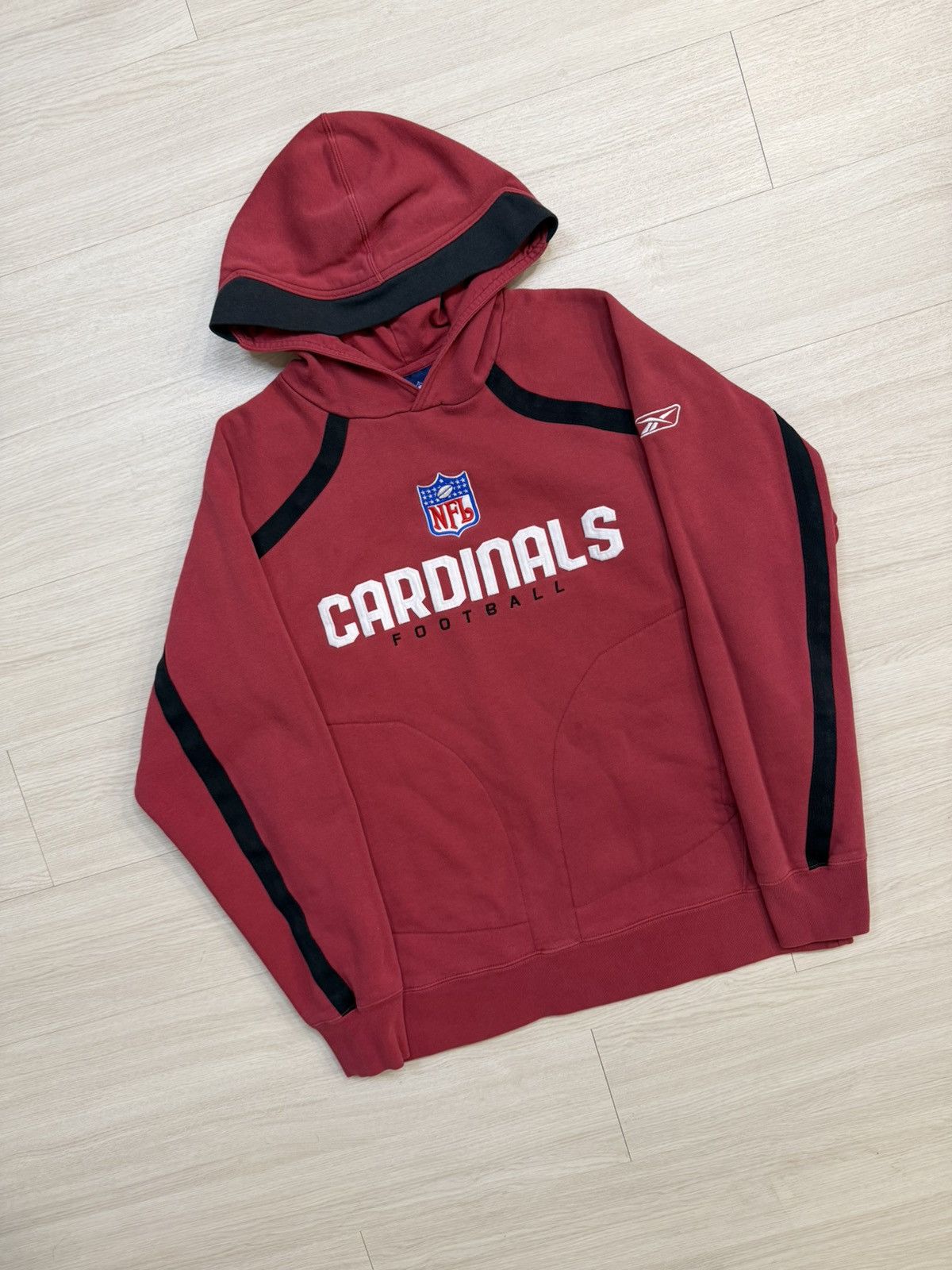 Reebok Reebok Vintage Arizona Cardinals Pullover Hoodie Size US L / EU 52-54 / 3 - 2 Thumbnail
