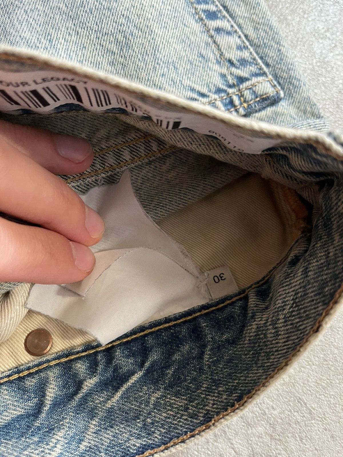 Our Legacy Our Legacy blue jeans straight Size US 30 / EU 46 - 18 Thumbnail