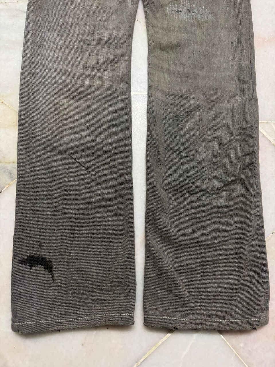 Tornado Mart 💥Sick💥Undercover Style Distressed By Japanese Sashiko Boro Size US 28 / EU 44 - 17 Thumbnail