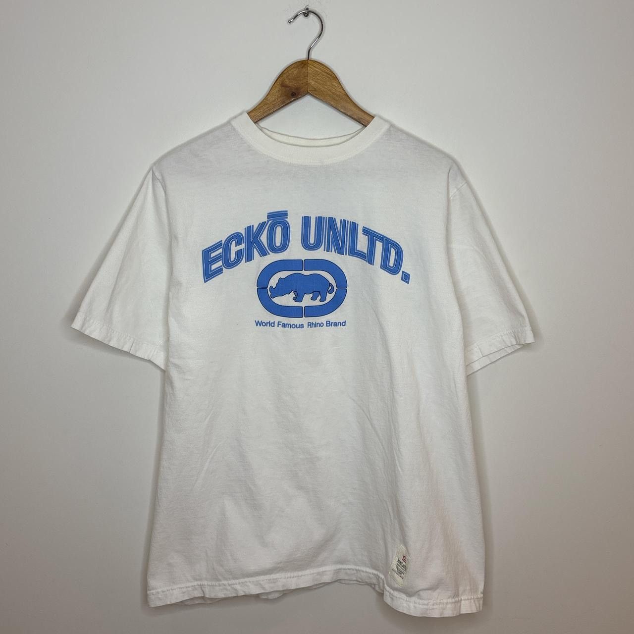 Ecko Unltd. Y2K Ecko Unltd Graphic Cyber Grunge Tee Size US XL / EU 56 / 4 - 1 Thumbnail