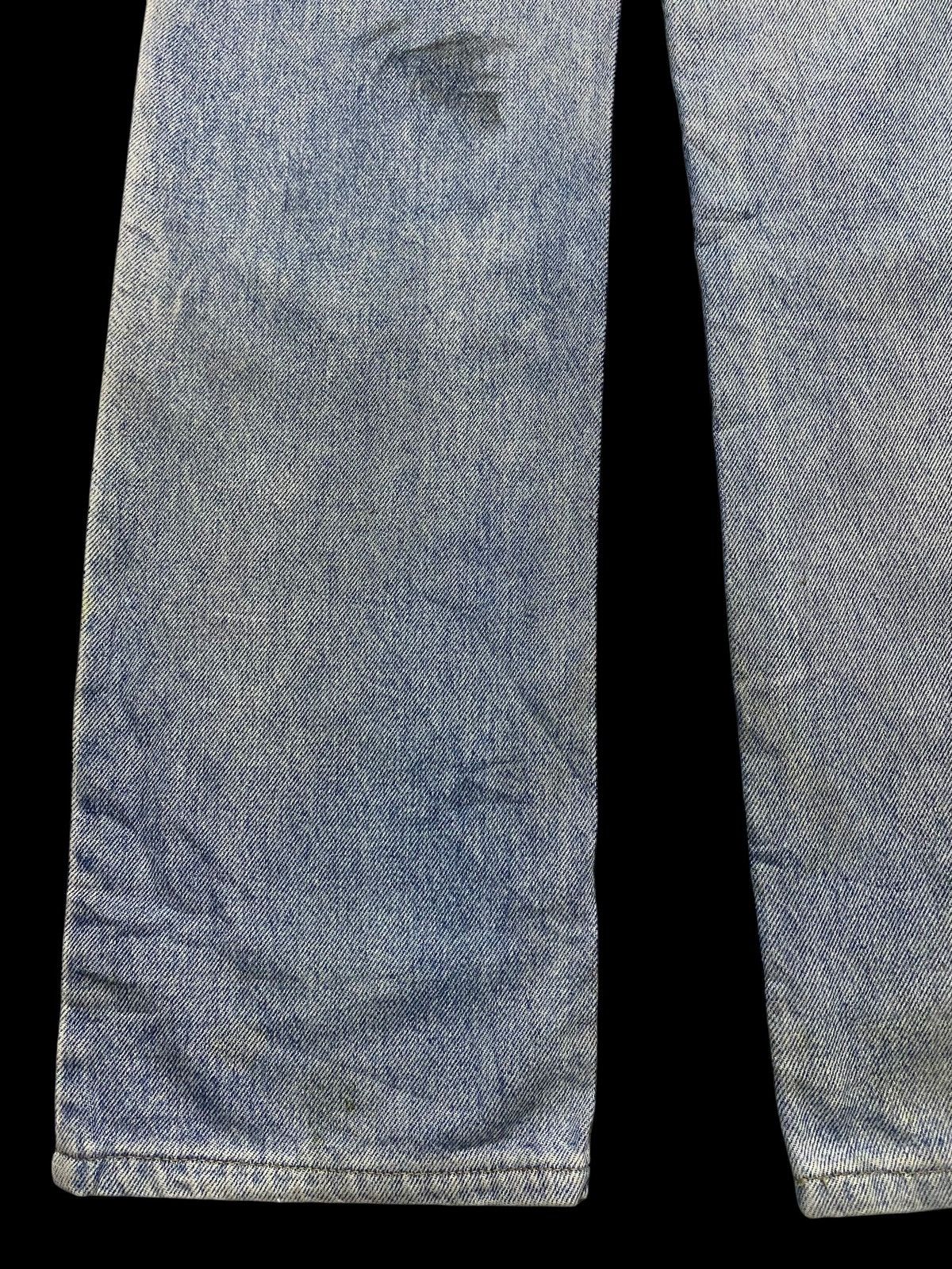 Levi's Vintage Clothing Vintage Levis 505 Blue Fade Wash Distressed Loose Jeans Size US 29 - 9 Thumbnail