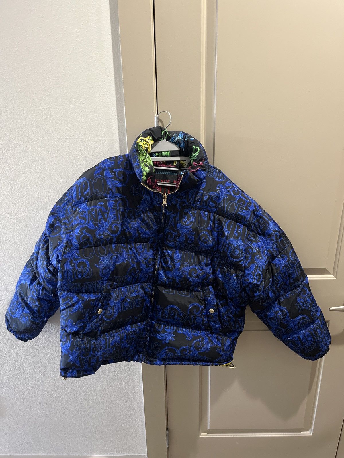 Versace Jeans Couture Versace Jeans Couture Puffer Jacket Size US XL / EU 56 / 4 - 3 Thumbnail