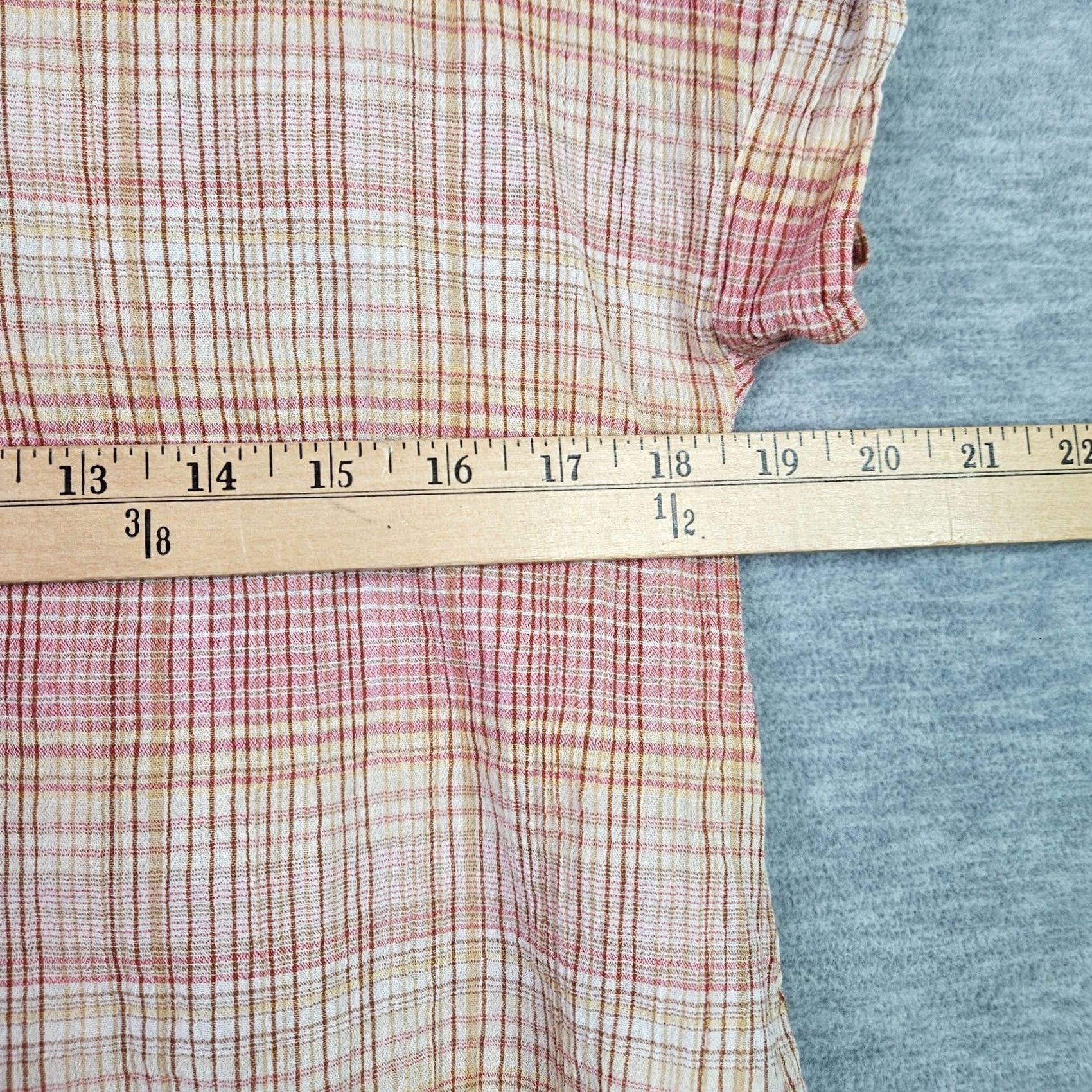 Madewell Madewell Shirt Women's Button-Up Short Sleeve Plaid XS Multicolor Cardigan? Size XS / US 0-2 / IT 36-38 - 4 Thumbnail