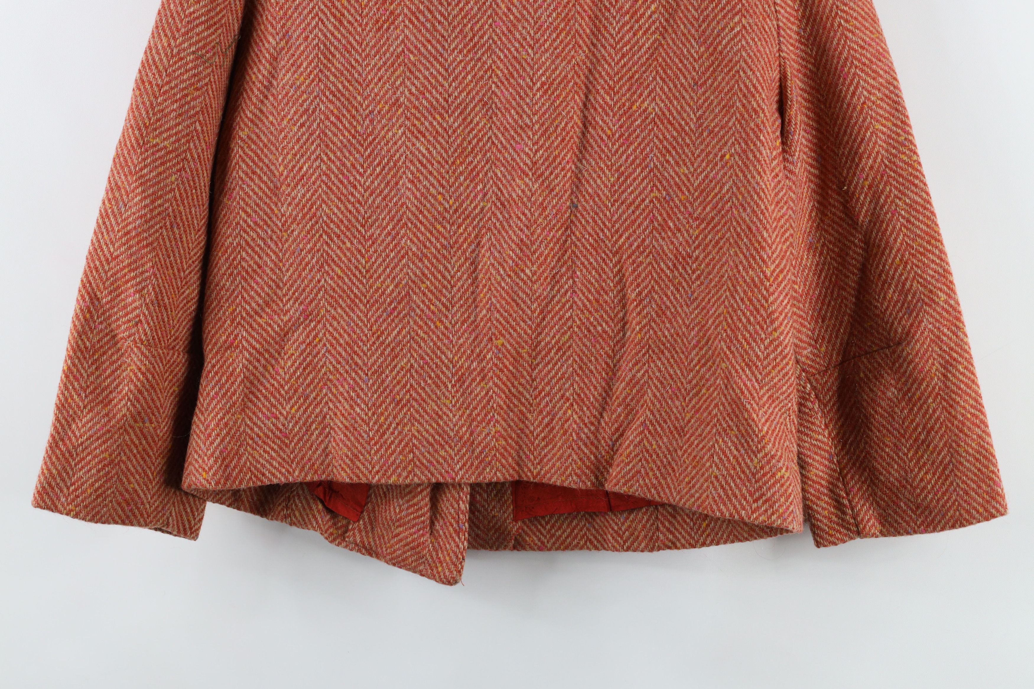 Vintage Vintage 50s Rockabilly Wool Herringbone Blazer Jacket Size S / US 4 / IT 40 - 9 Thumbnail