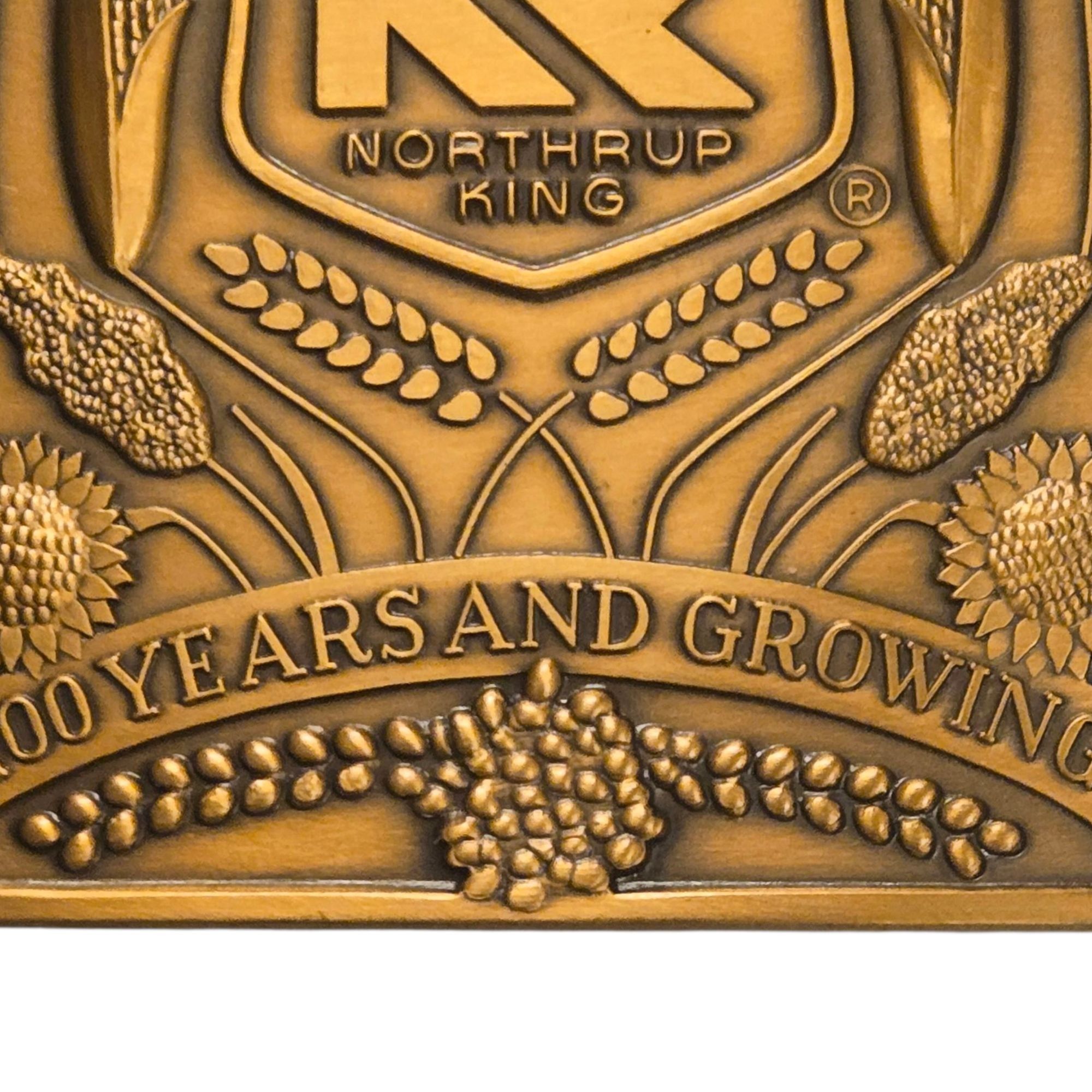 Other Northrup King Belt Buckle Seed Company Centennial Advertisin Size ONE SIZE - 3 Thumbnail