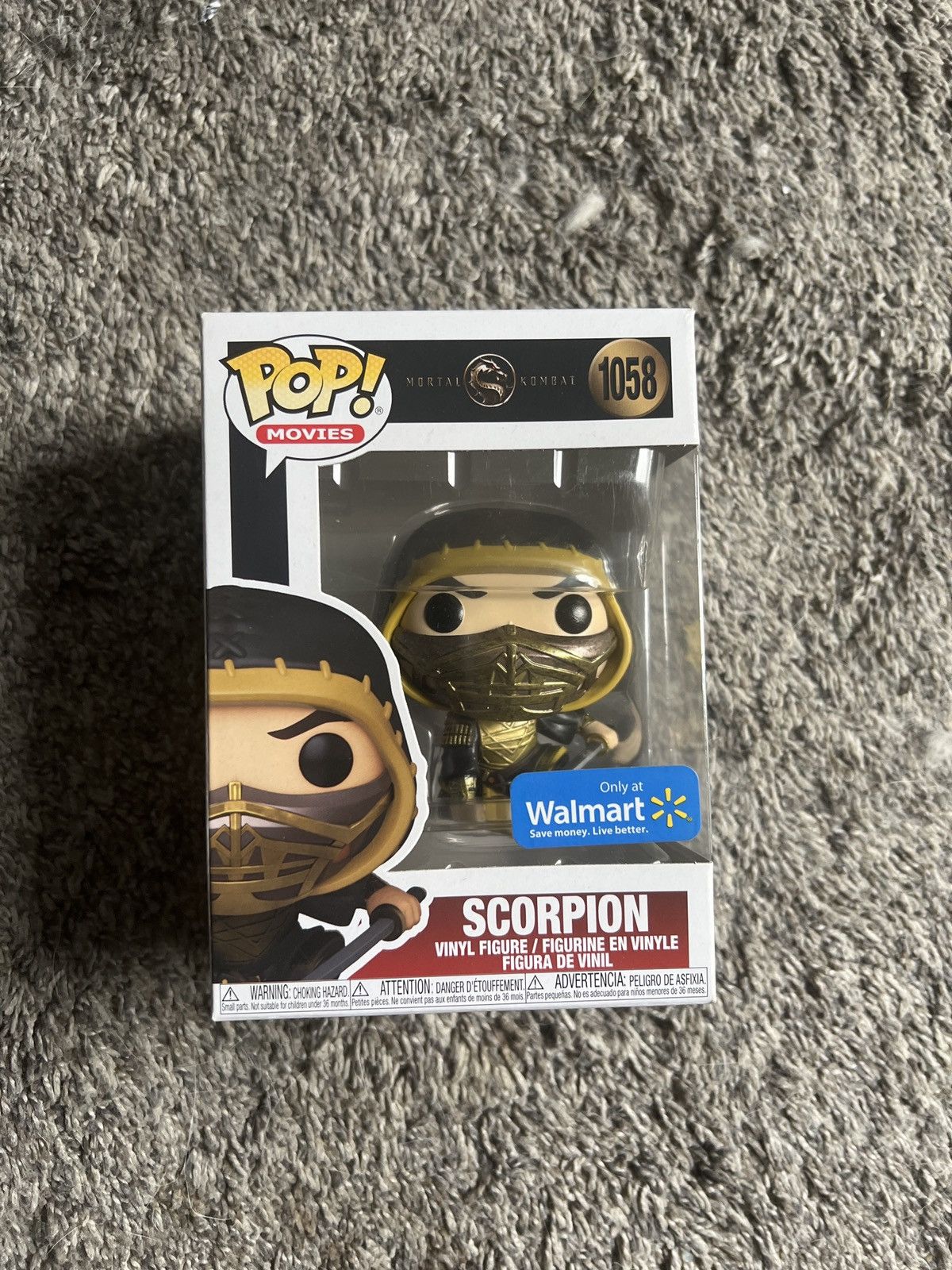 Warner Bros Funko Pop! Scorpion Vinyl Figure Size ONE SIZE - 1 Thumbnail