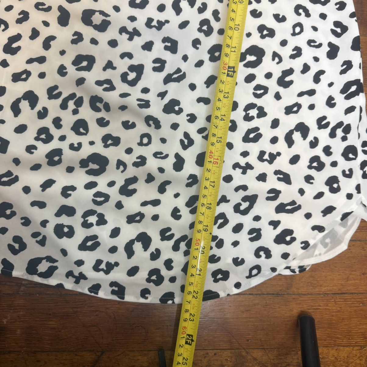 Loft LOFT Black and White Leopard Print Camisole Size S / US 4 / IT 40 - 7 Thumbnail