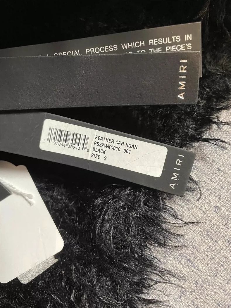 Amiri Amiri mohair cardigan Size S / US 4 / IT 40 - 6 Thumbnail