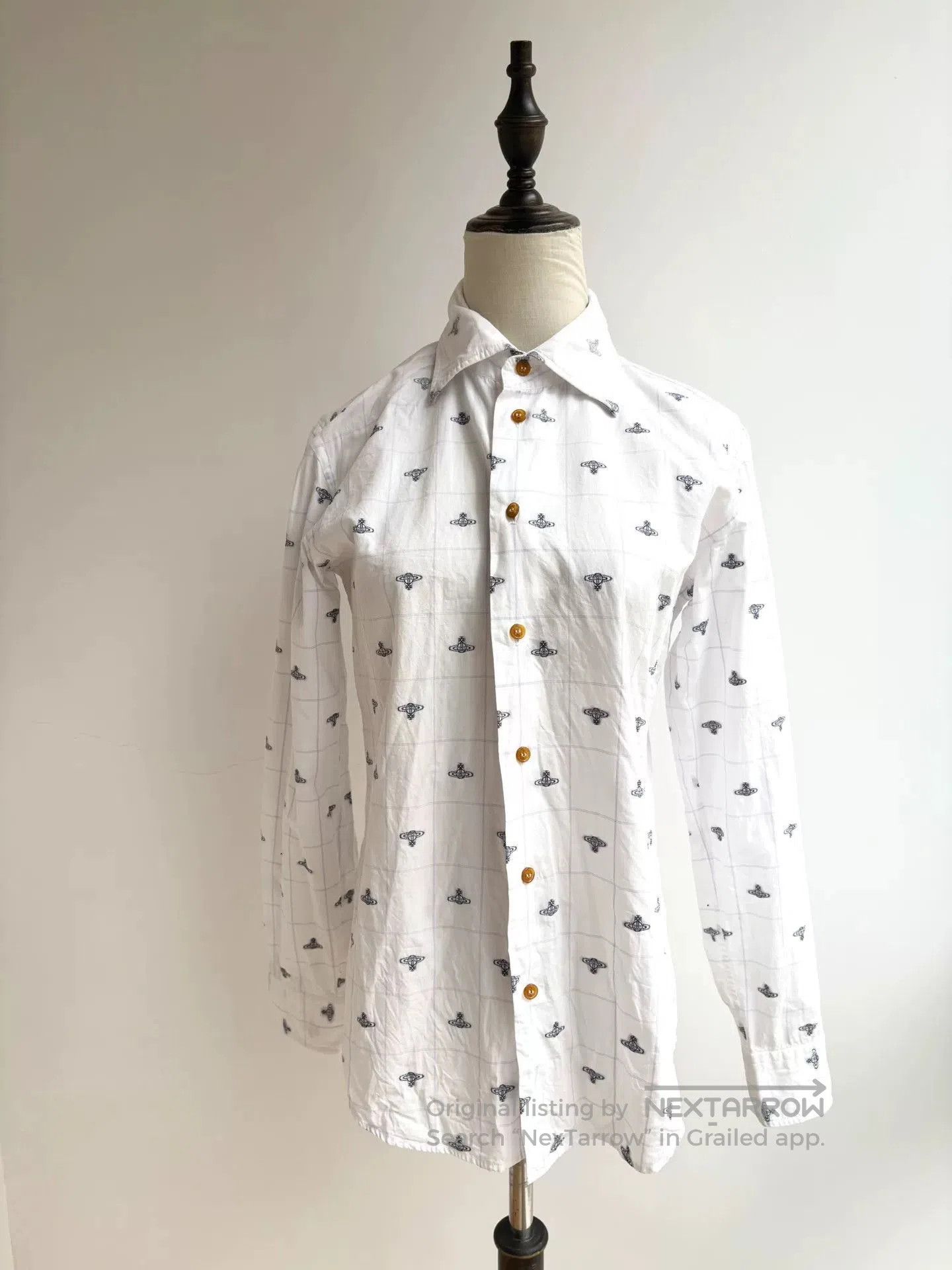 Vivienne Westwood vivienne westwood vintage saturn print shirt. Size XL / US 12-14 / IT 48-50 - 1 Thumbnail