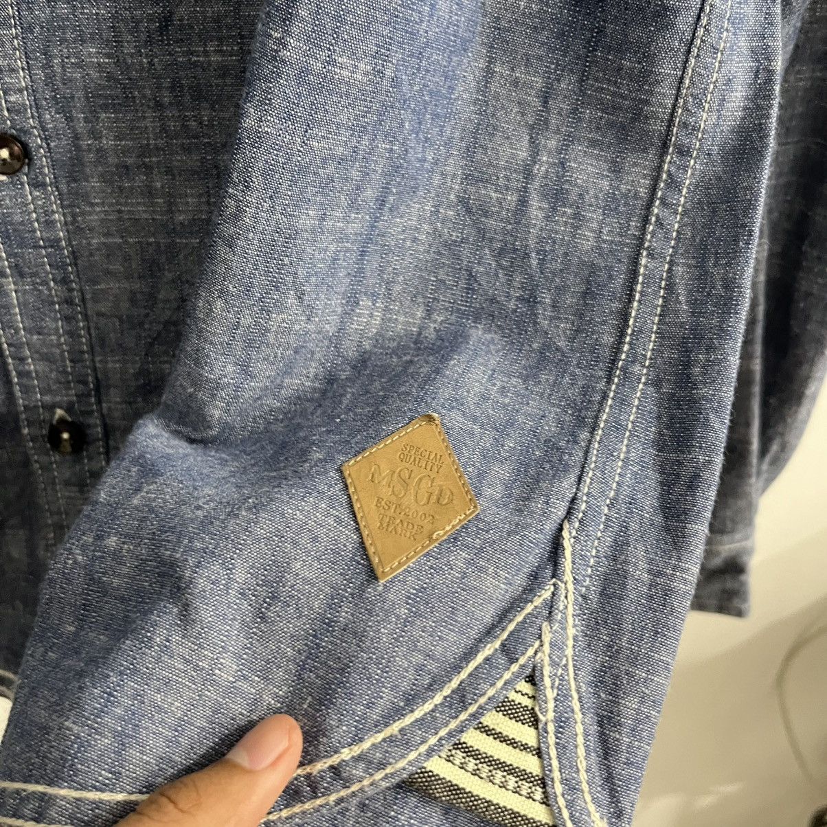 Japanese Brand Msgd+ Etnic Pattern Shirt Size US M / EU 48-50 / 2 - 5 Thumbnail