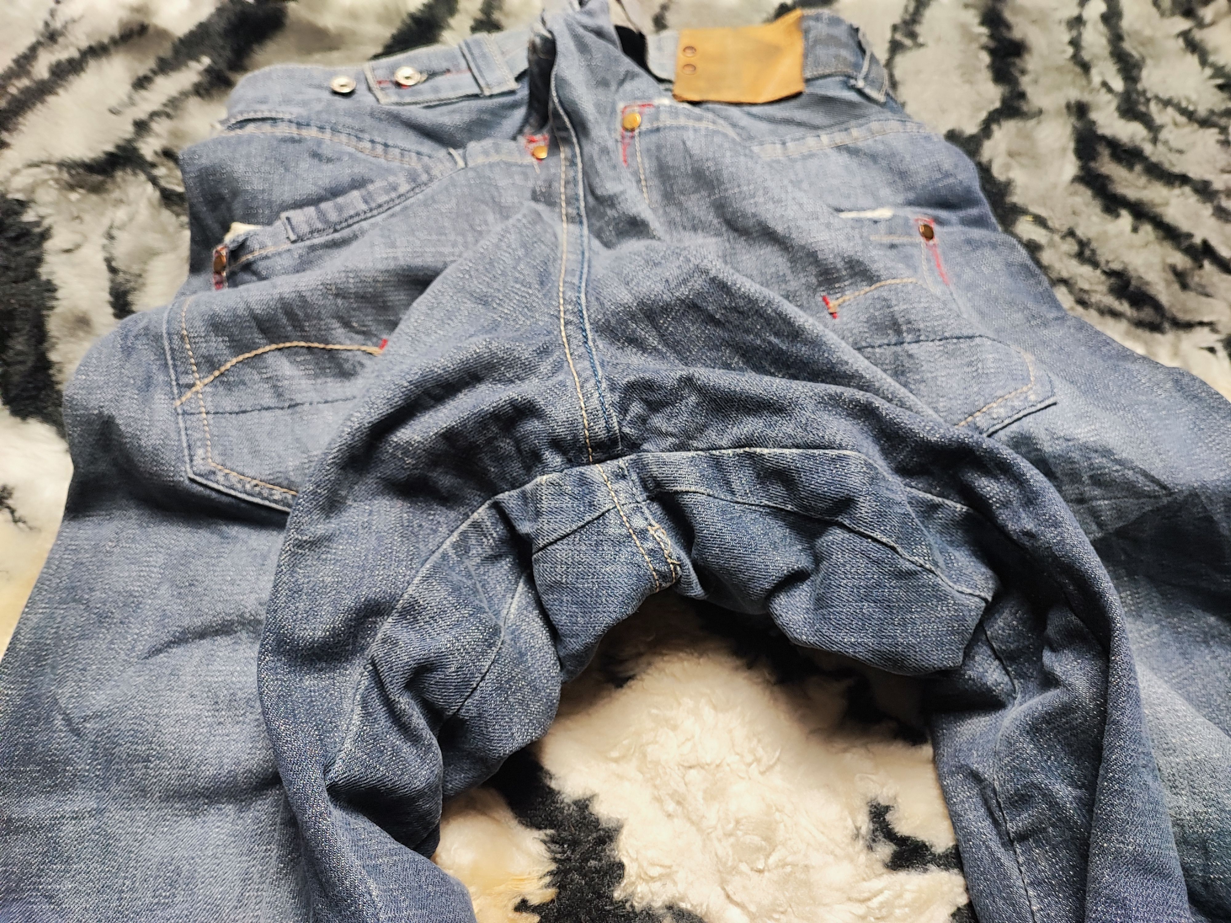 G-Star Vintage G Star Raw Radar Low Loose Fly Button Jeans 36x32 Size US 36 / EU 52 - 13 Thumbnail