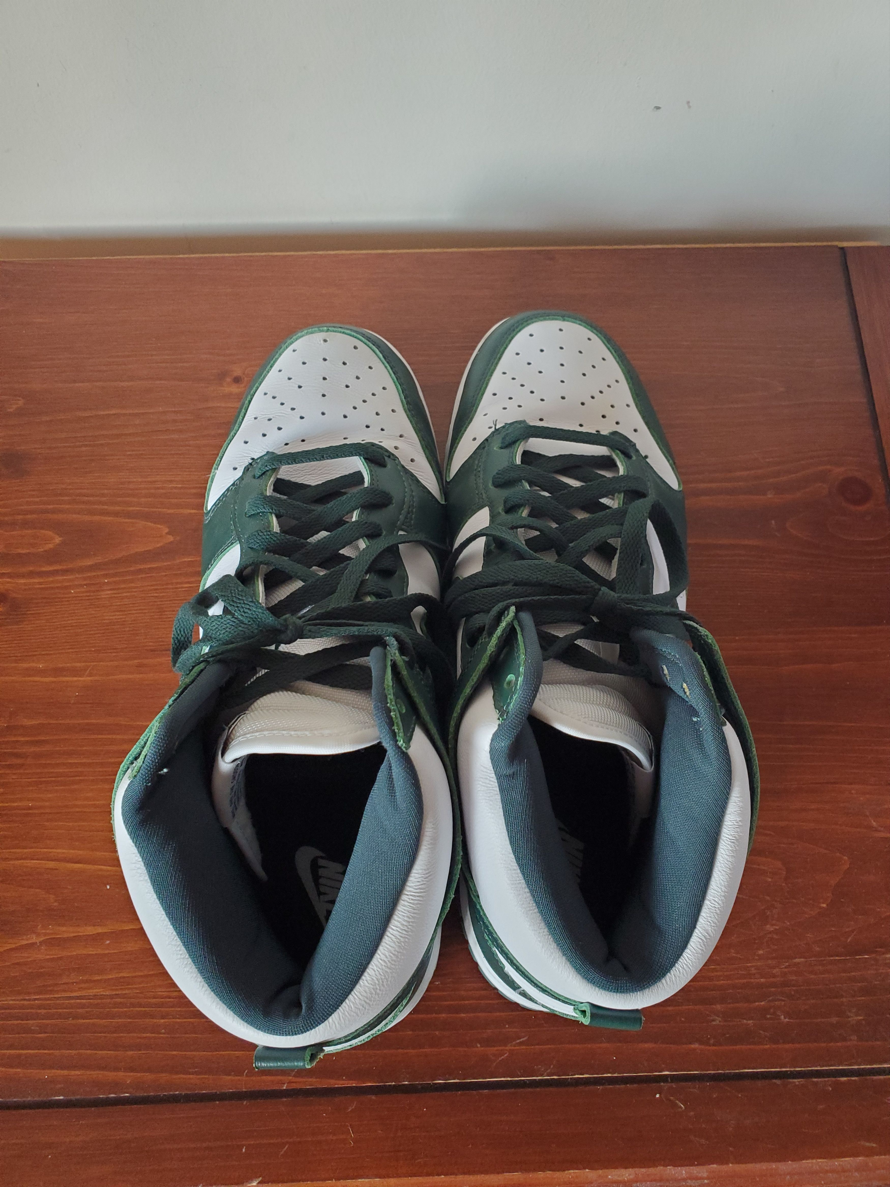 Nike Nike Dunk High “Spartan Green" Size US 12 / EU 45 - 5 Thumbnail