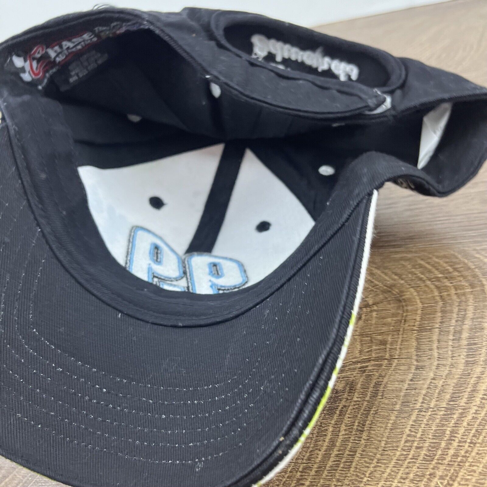 Other Carl Edwards 99 Hat NASCAR Hat White Hat Adjustable White Ad Size ONE SIZE - 17 Thumbnail