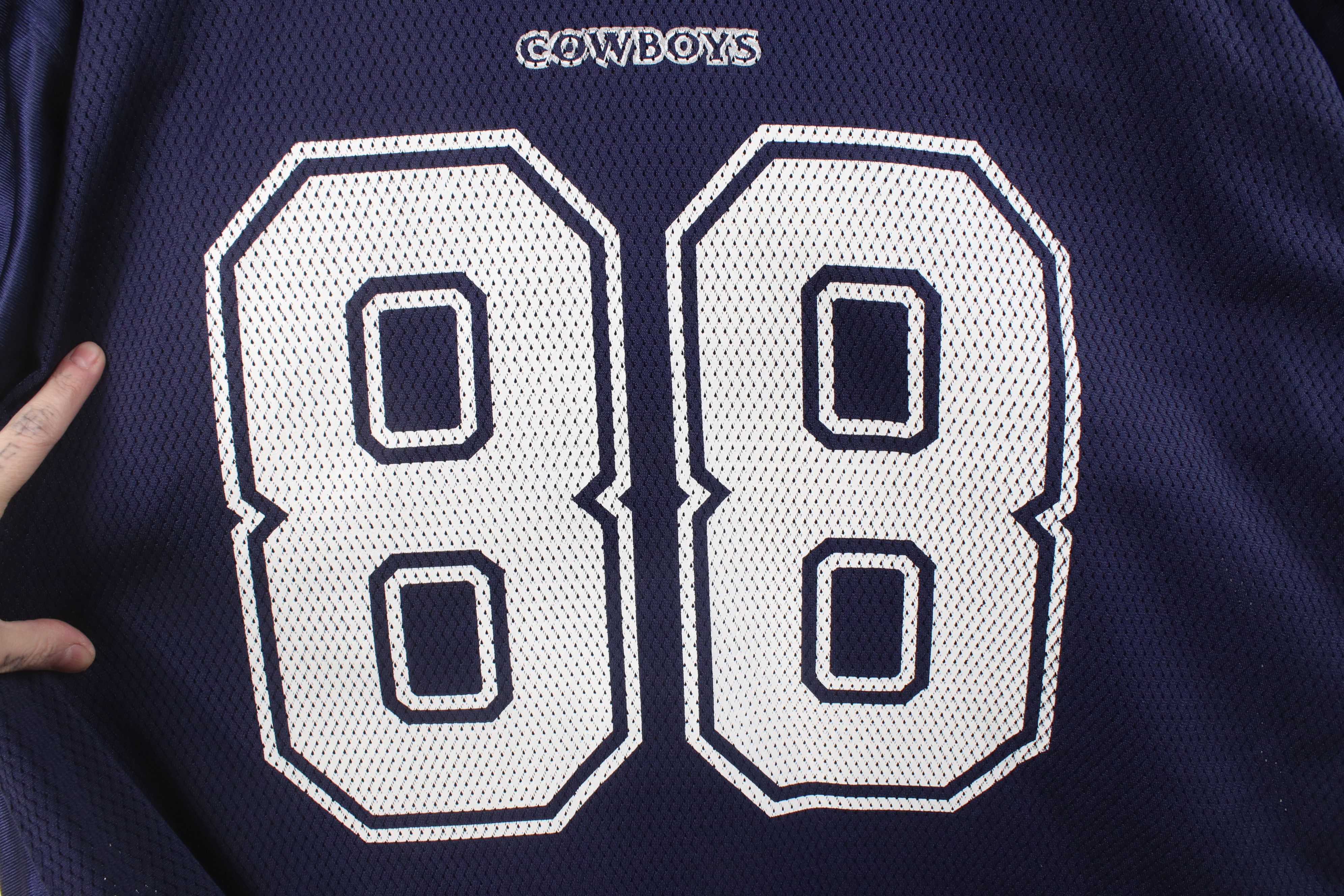 Reebok Vintage Reebok Dallas Cowboys Football Jersey Blue #88 Size US XXL / EU 58 / 5 - 4 Thumbnail