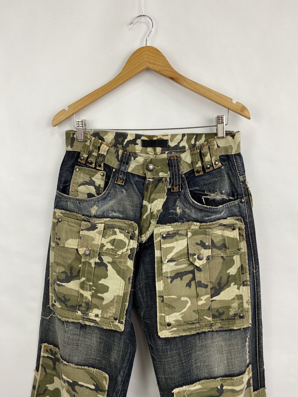 Absolut Joy 🇯🇵 Vintage 90s Absolut Joy Japanese Pants Y2K kapital Rare Size US 32 / EU 48 - 3 Thumbnail