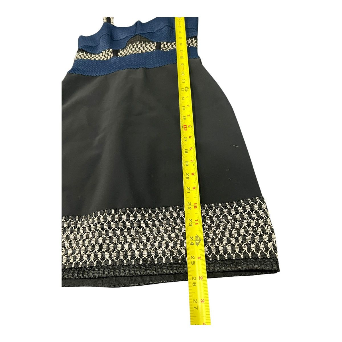Jonathan Simkhai Jonathan Simkhai Lace Strap Bustier Black And Blue Bandage Size S / US 4 / IT 40 - 3 Thumbnail