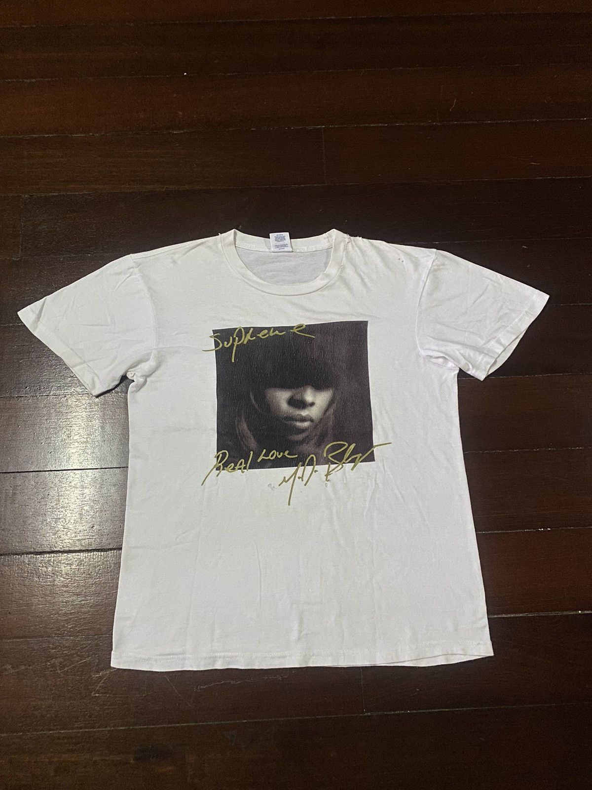 Supreme FIRE 🔥🔥 Supreme Mary J Blige Tee FW19 Size SMALL Size US S / EU 44-46 / 1 - 2 Thumbnail