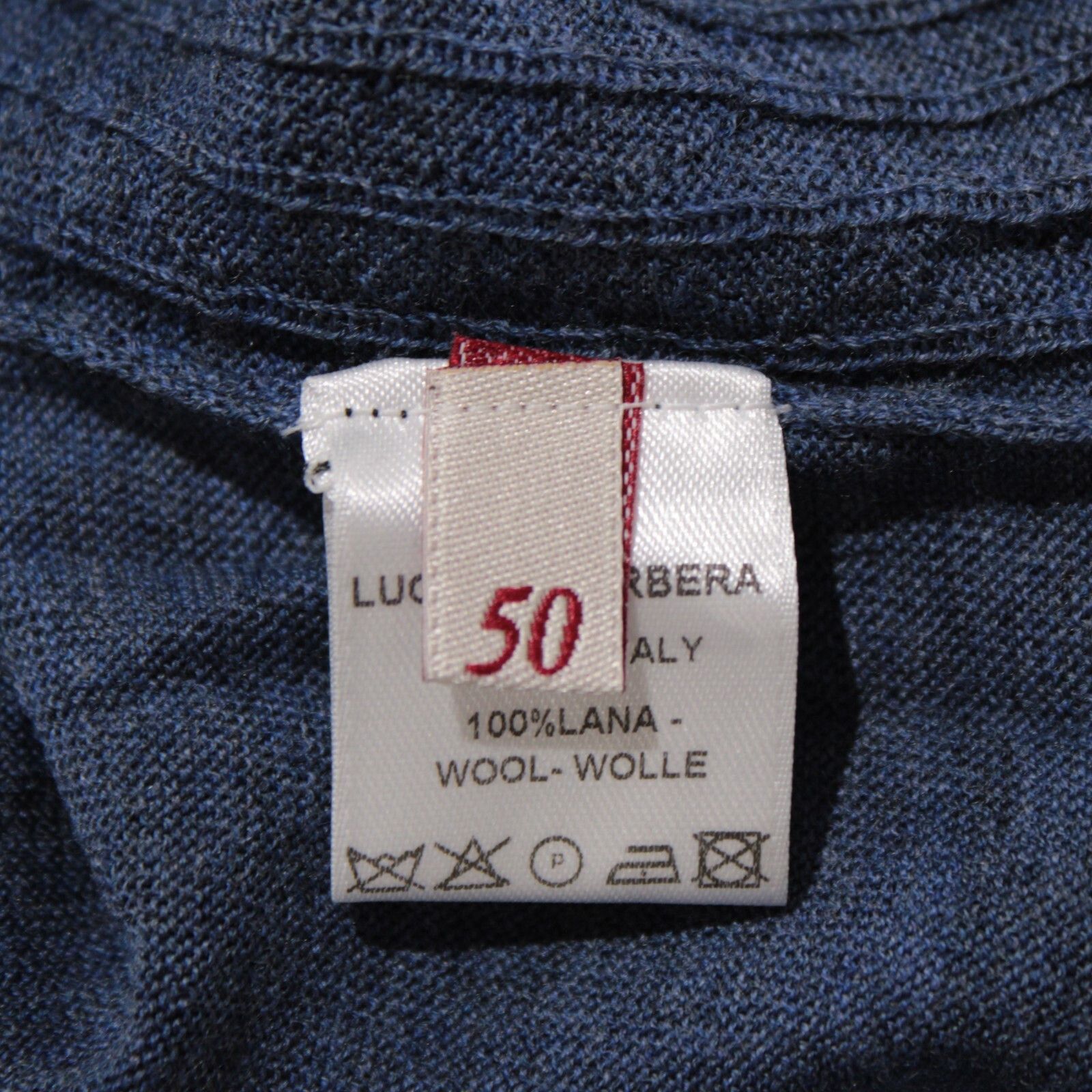 Luciano Barbera Luciano Barbera Sweater Size US M in Blue Size US M / EU 48-50 / 2 - 9 Thumbnail
