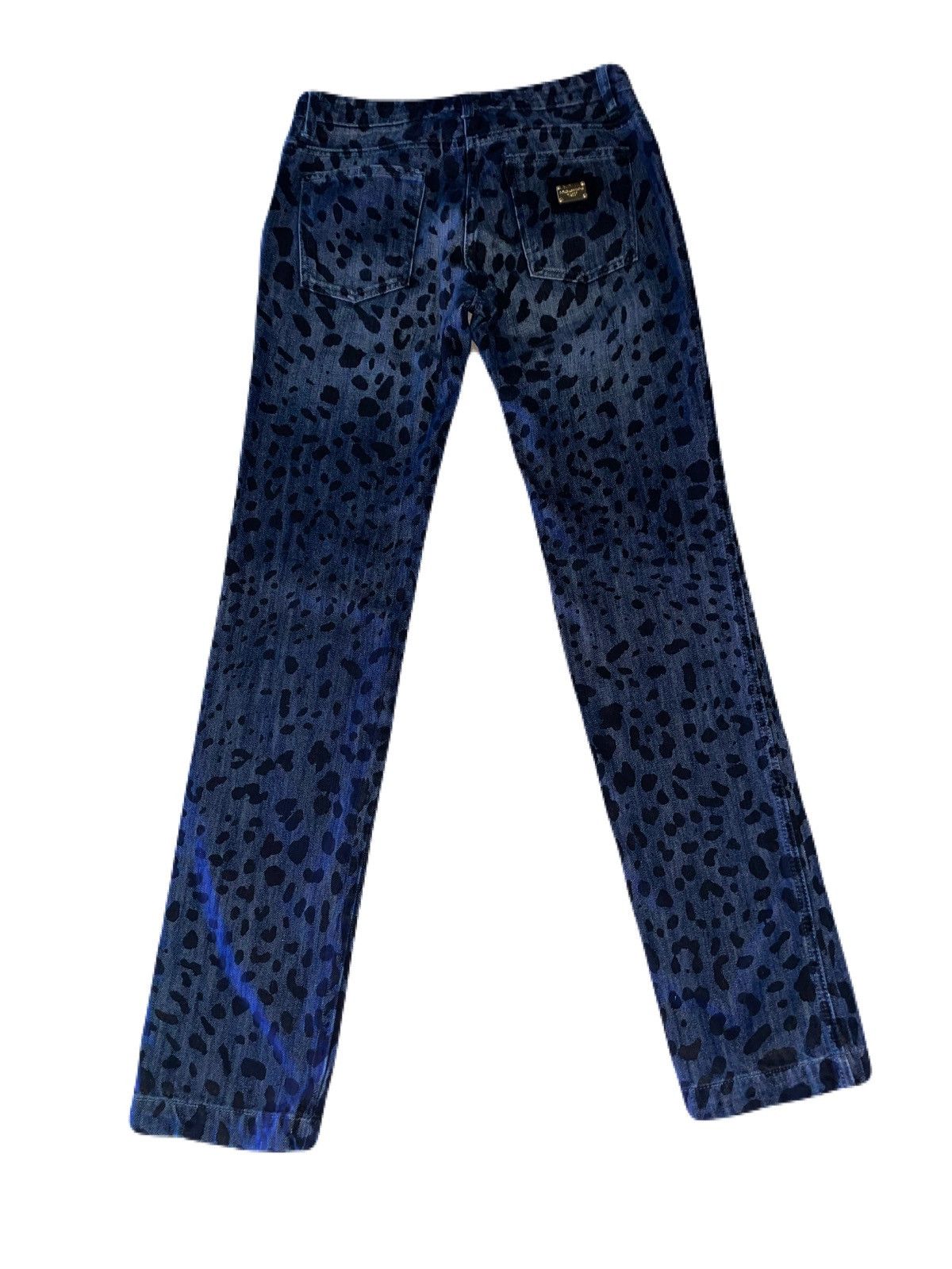 Dolce & Gabbana Dolce & Gabbana Leopard Print Jeans Size 28" / US 6 / IT 42 - 3 Thumbnail