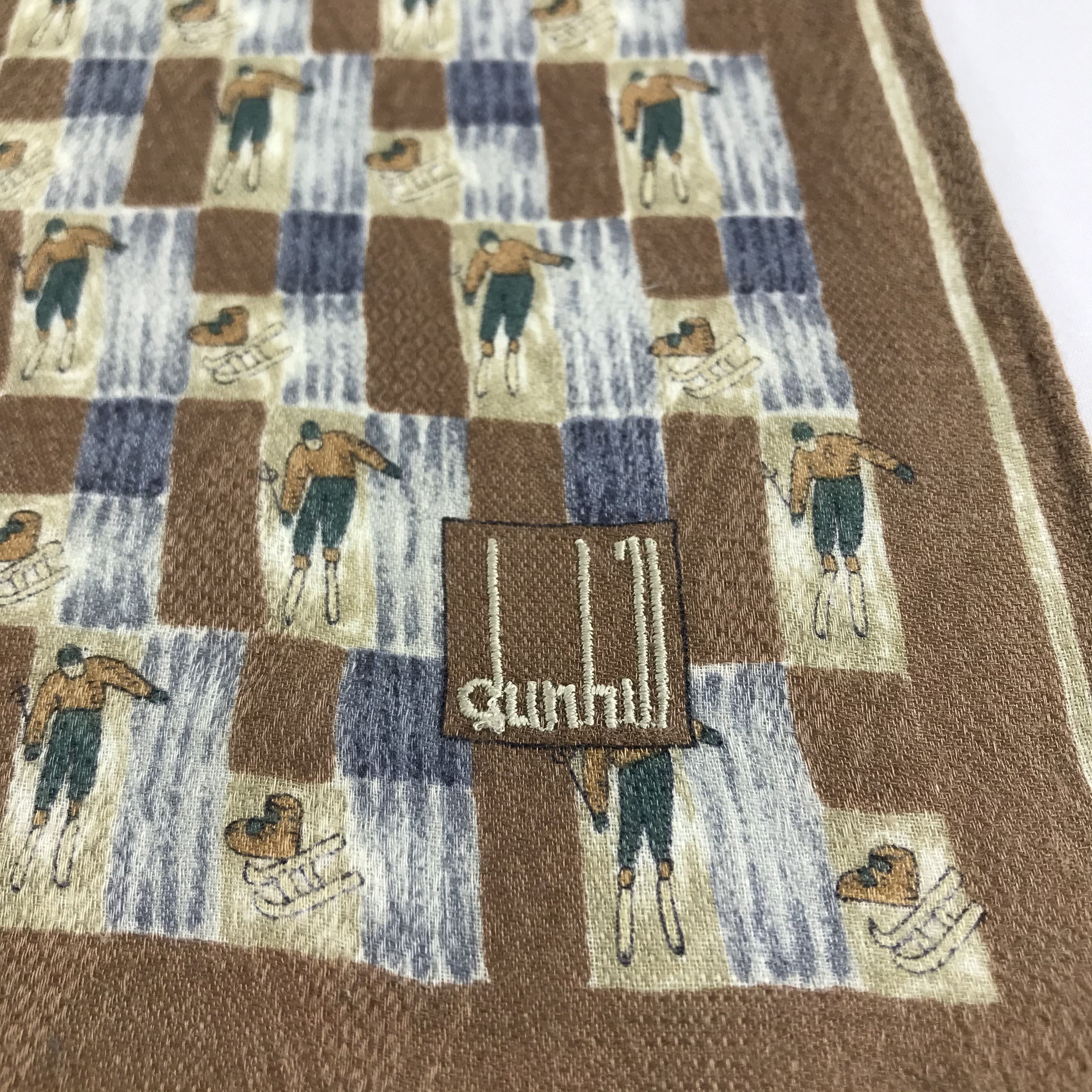 Alfred Dunhill Dunhill Handkerchief Neckerchief Bandana H1205 Size ONE SIZE - 3 Thumbnail