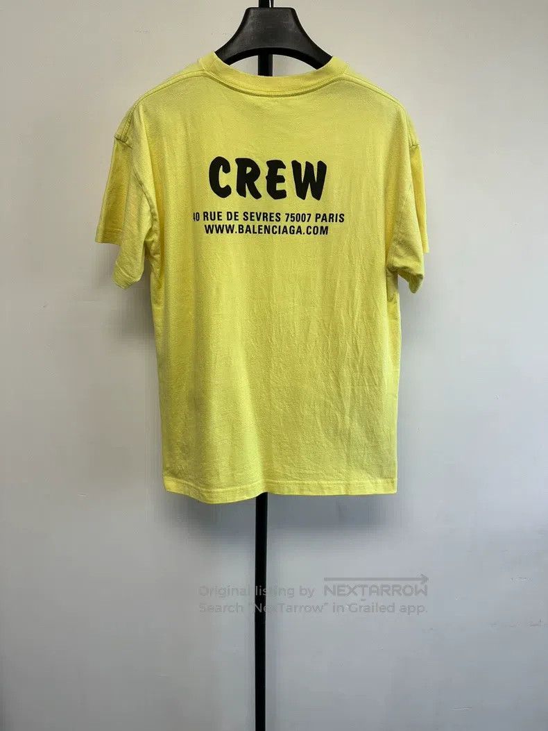 Balenciaga Balenciaga Letter print round neck casual short-sleeve reg Size US XS / EU 42 / 0 - 2 Thumbnail