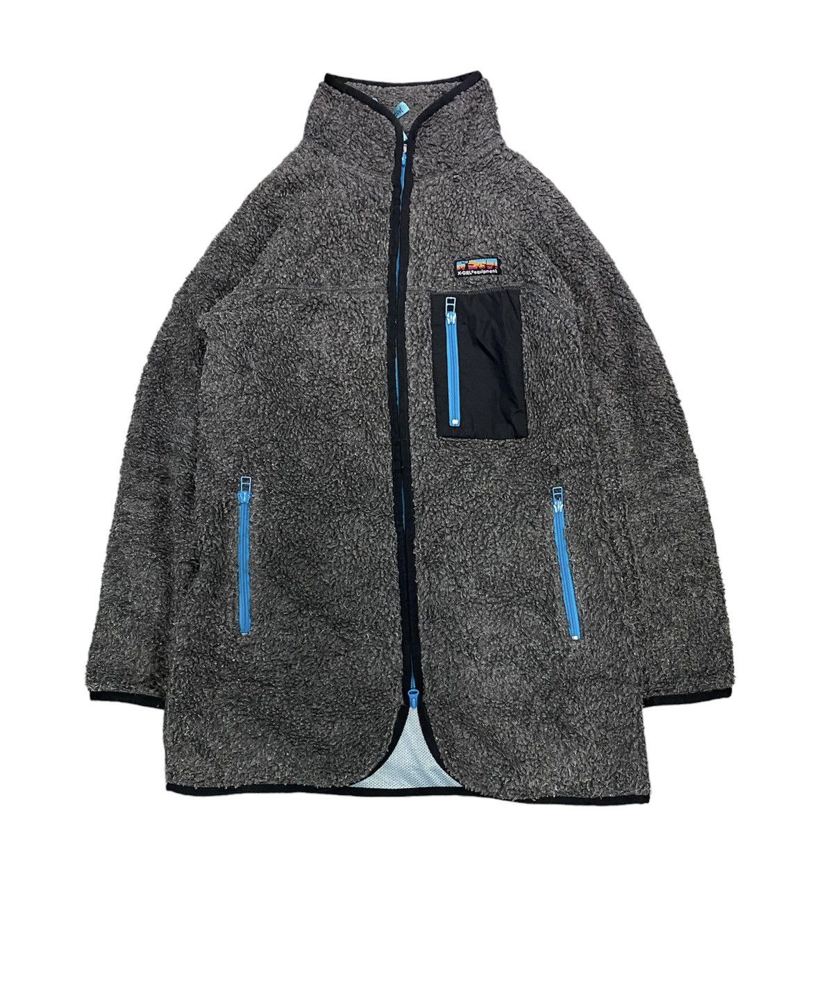 Japanese Brand X-GIRL Japan Boa Fleece Patagonia logo Size S / US 4 / IT 40 - 1 Thumbnail