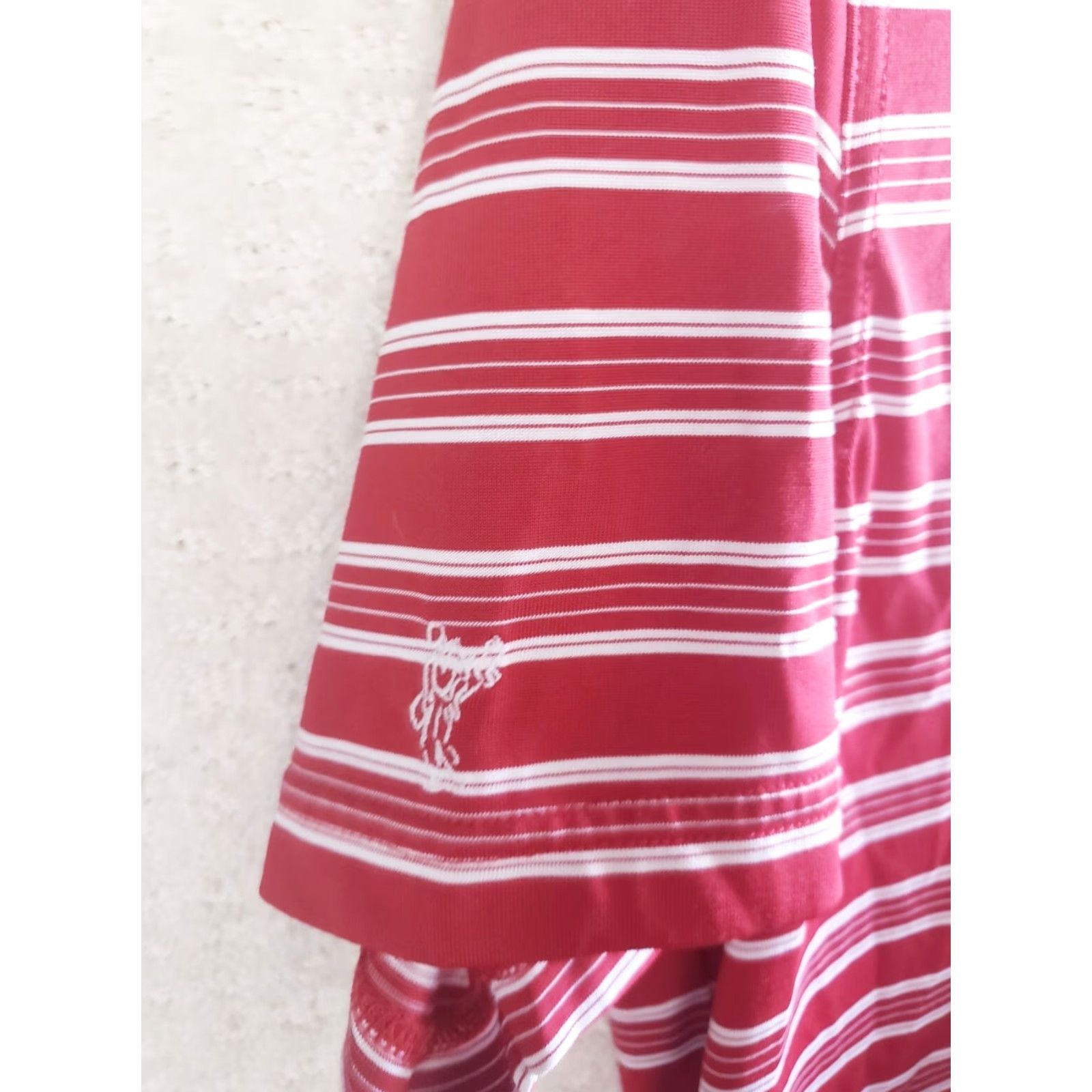 Vintage Ashworth Polo Shirt Red Striped Short Sleeve M Men Golf Pullover Collared Beach Casual Activewear P.. Size US M / EU 48-50 / 2 - 5 Thumbnail