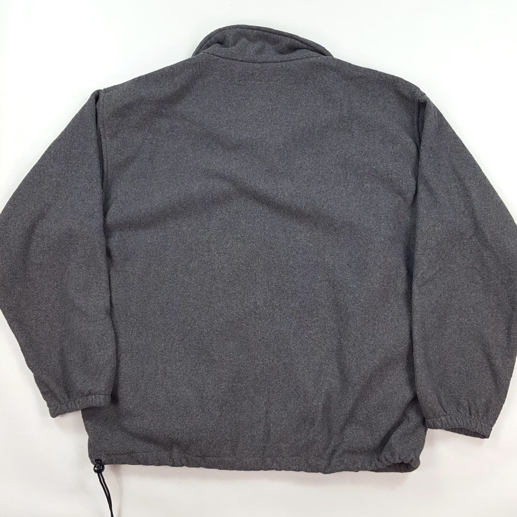 Vintage VINTAGE Crown Royal Fleece Jacket Windbreaker Logo Zip Up Gray XL Men Size US XL / EU 56 / 4 - 6 Thumbnail