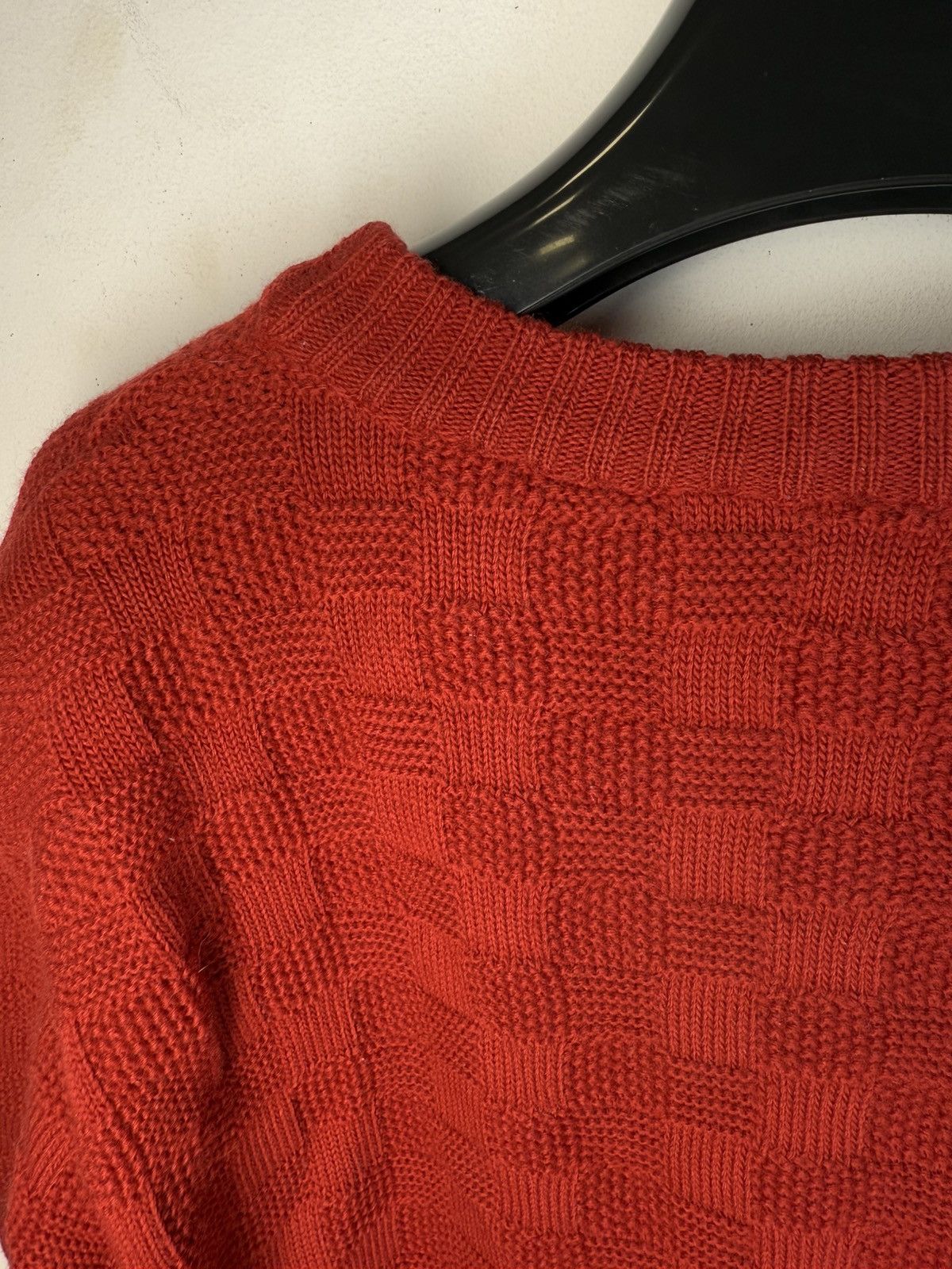 Saint Laurent Paris 1970’s YSL Sweater Knit Red Saint Laurent Paris Size US S / EU 44-46 / 1 - 16 Thumbnail