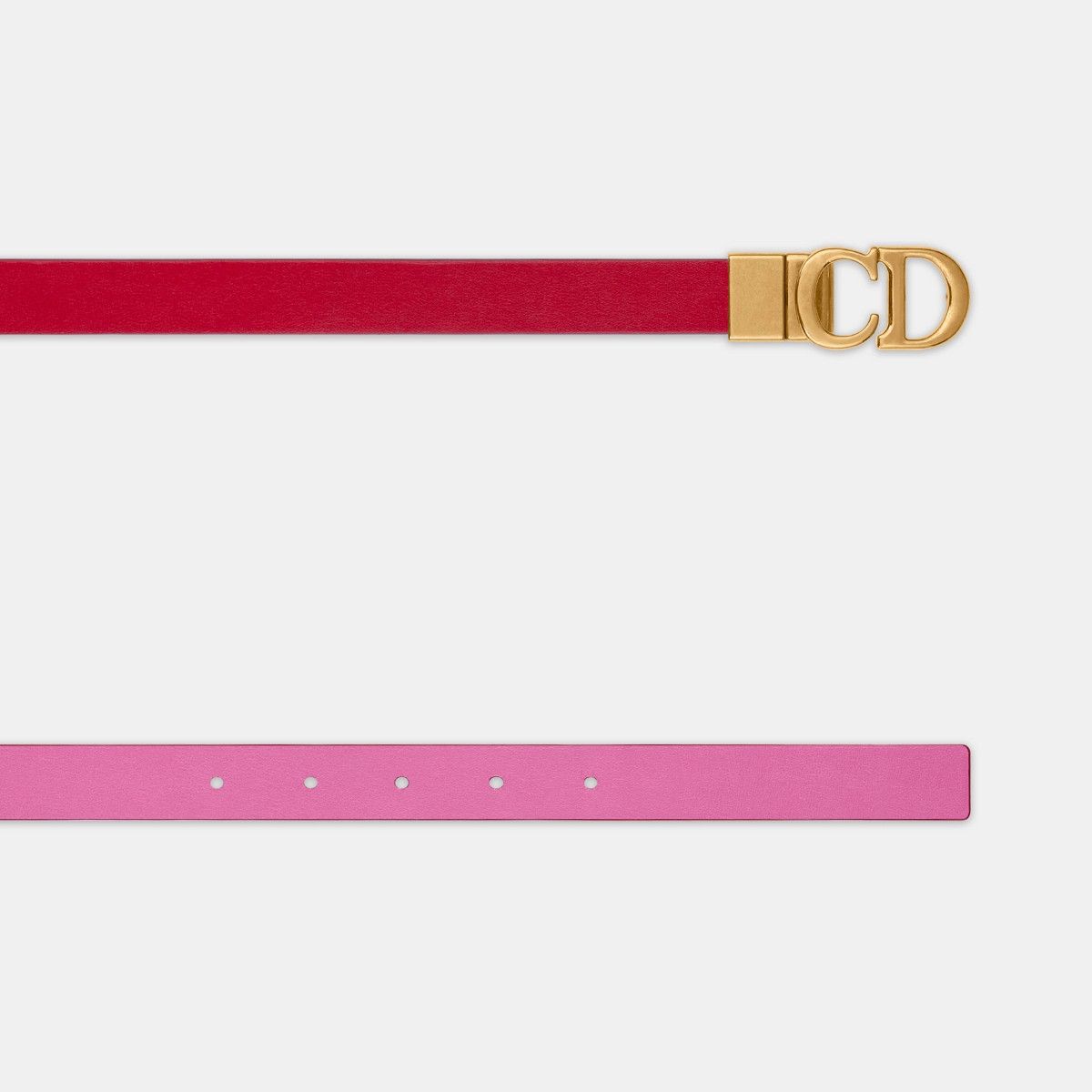 Dior o1bcso1str0126 Size:OS/ Removable Saddle Belt in Red/Pink Size ONE SIZE - 3 Thumbnail