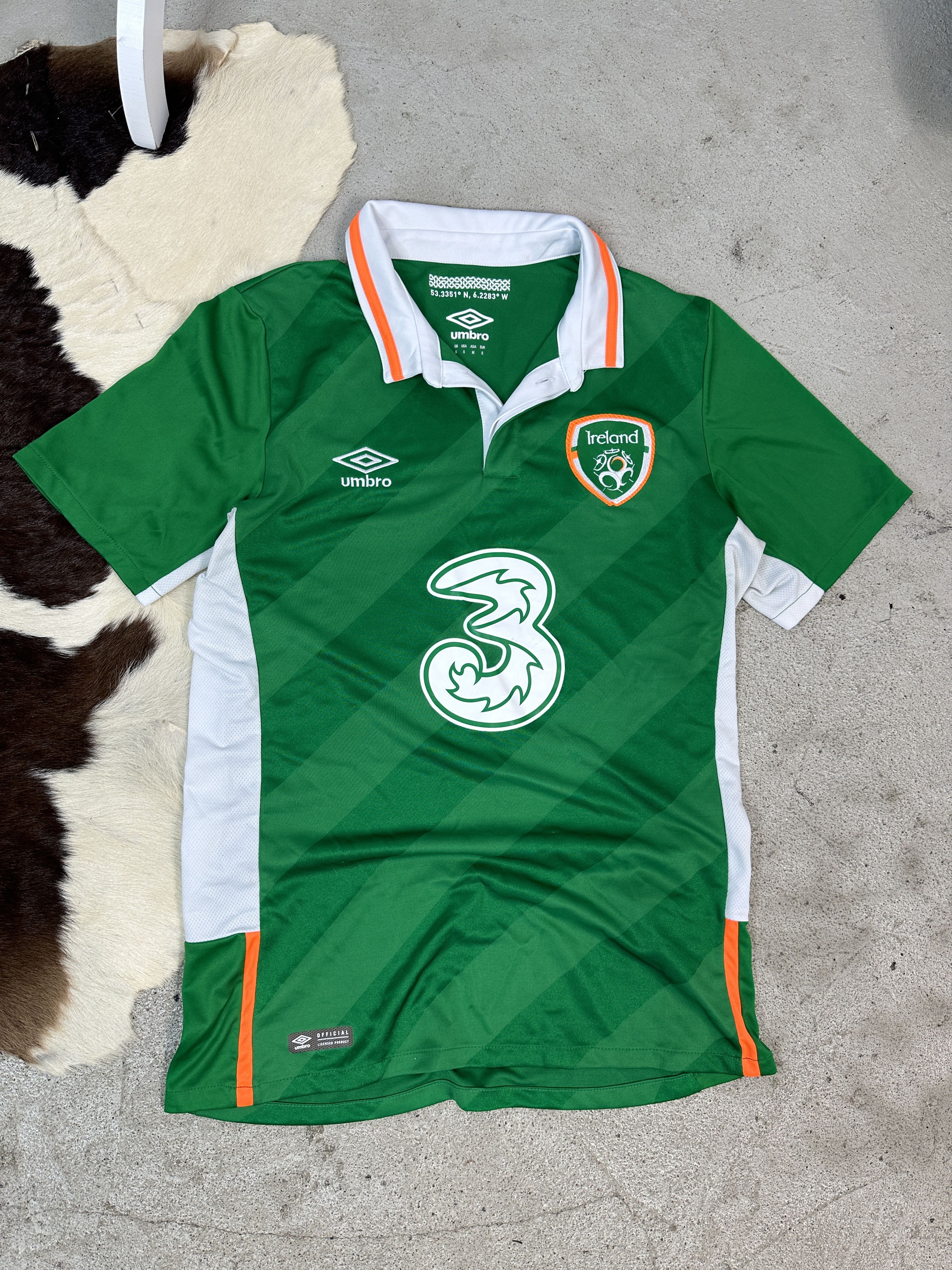 Umbro × Vintage Jersey Umbro Ireland 2016 Home Size US S / EU 44-46 / 1 - 1 Thumbnail