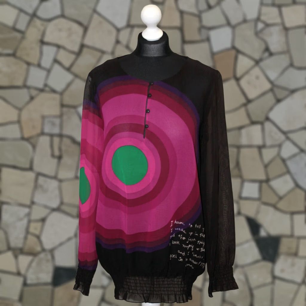 Desigual Desigual Elisabeth shirt Blouse Size XL womens Multicoloured Size XL / US 12-14 / IT 48-50 - 1 Thumbnail